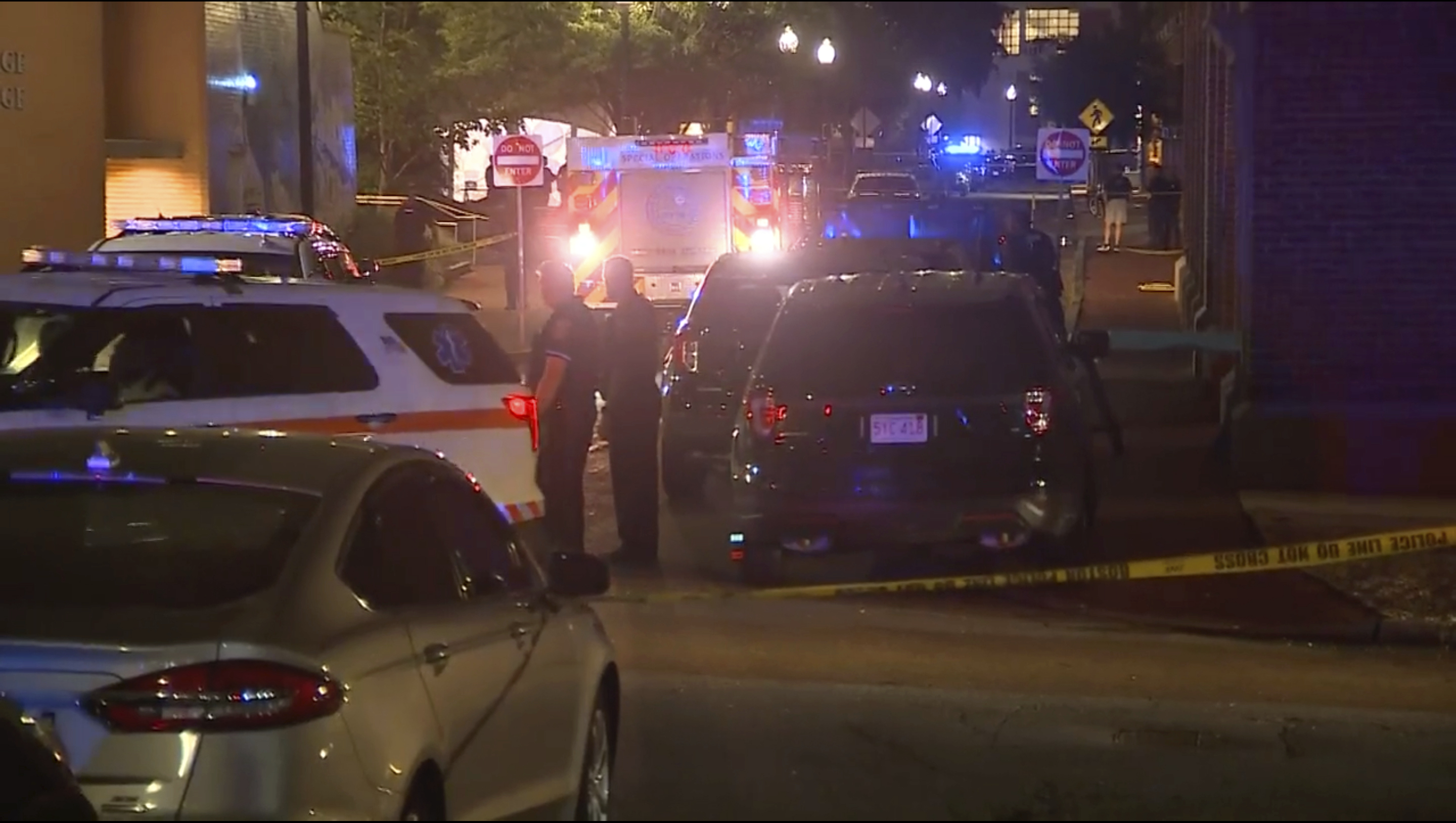 Boston Campus-Explosion