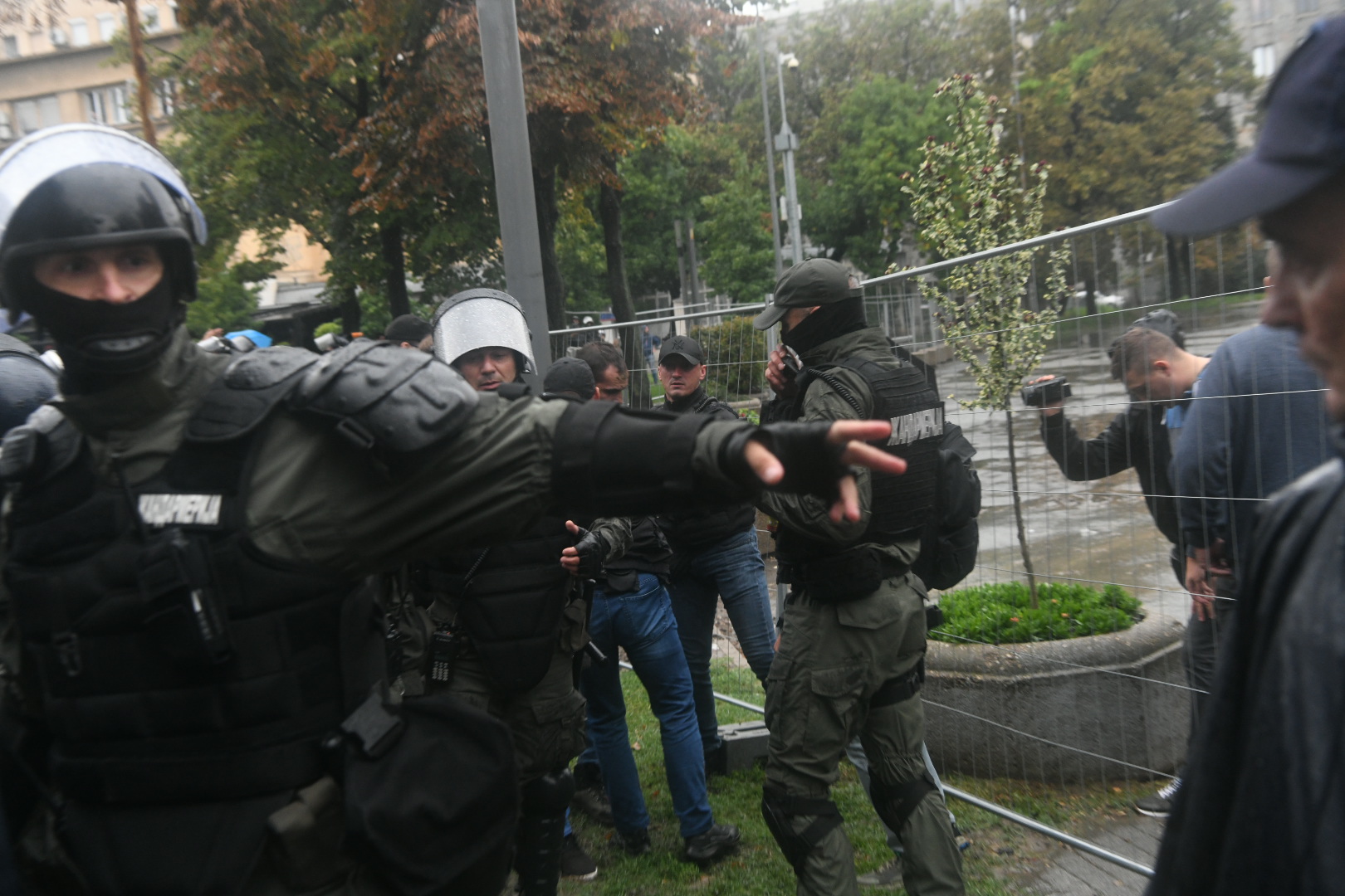 Beograd, 17.09.2022. Gej parada, prajd, šetnja, Europrajd, Europride, policija Foto: Vesna Lalić/Nova.rs