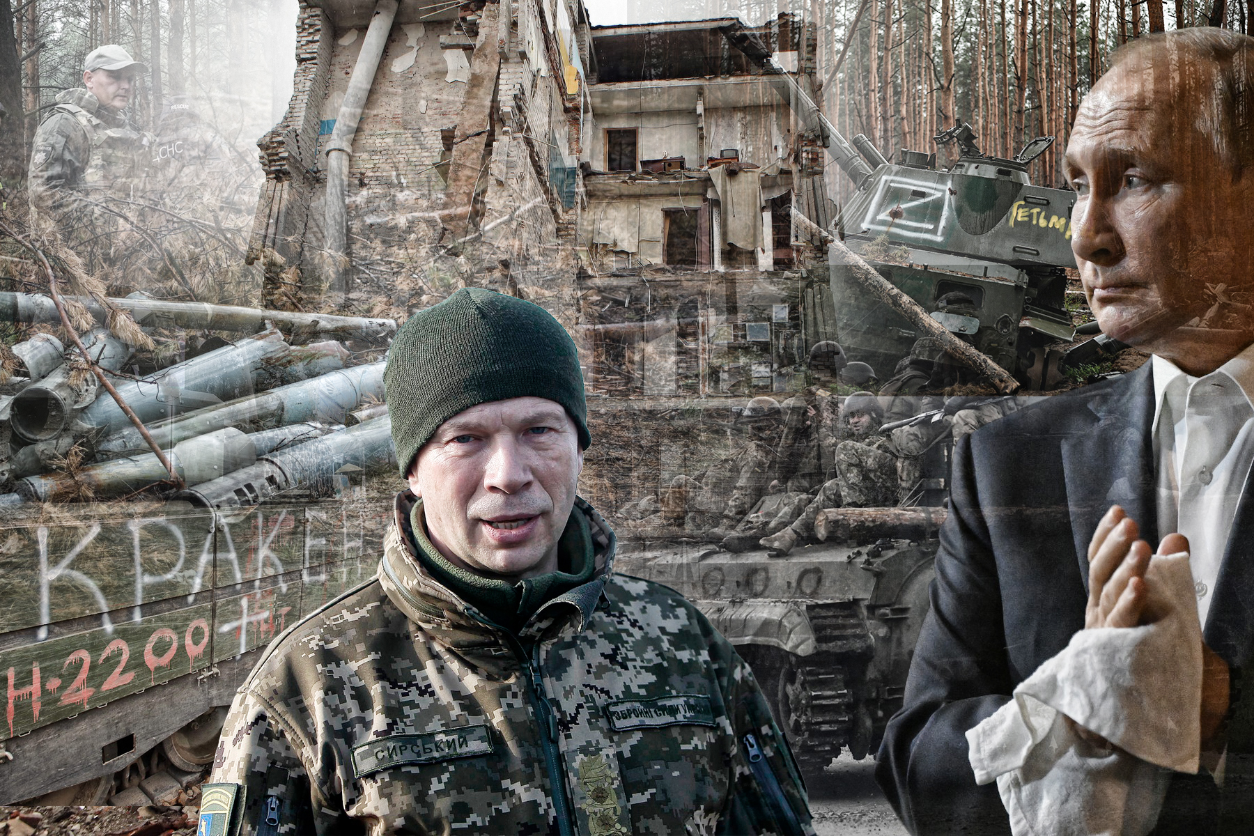 Izium in Kharkiv Region after liberation from Russian occupiers