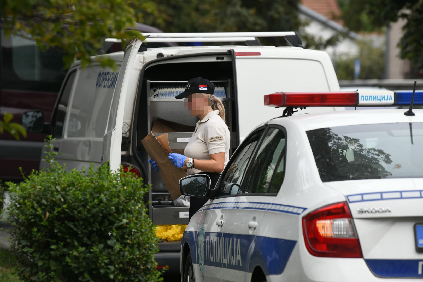 Beograd 24.07.2022. Zemun, ubistvo, ulica Branka Plećaša, hronika Foto: Vesna Lalić/Nova.rs