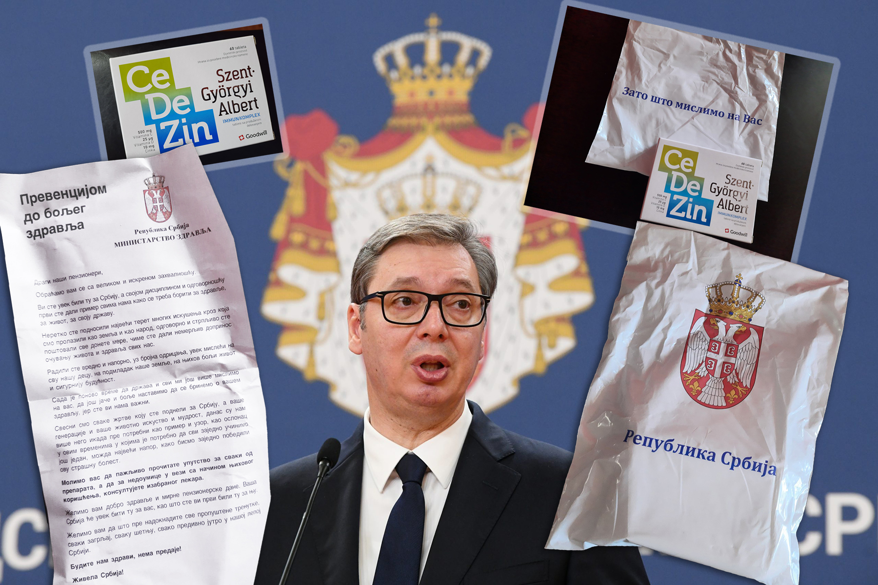 Vučić, vitamini kombo