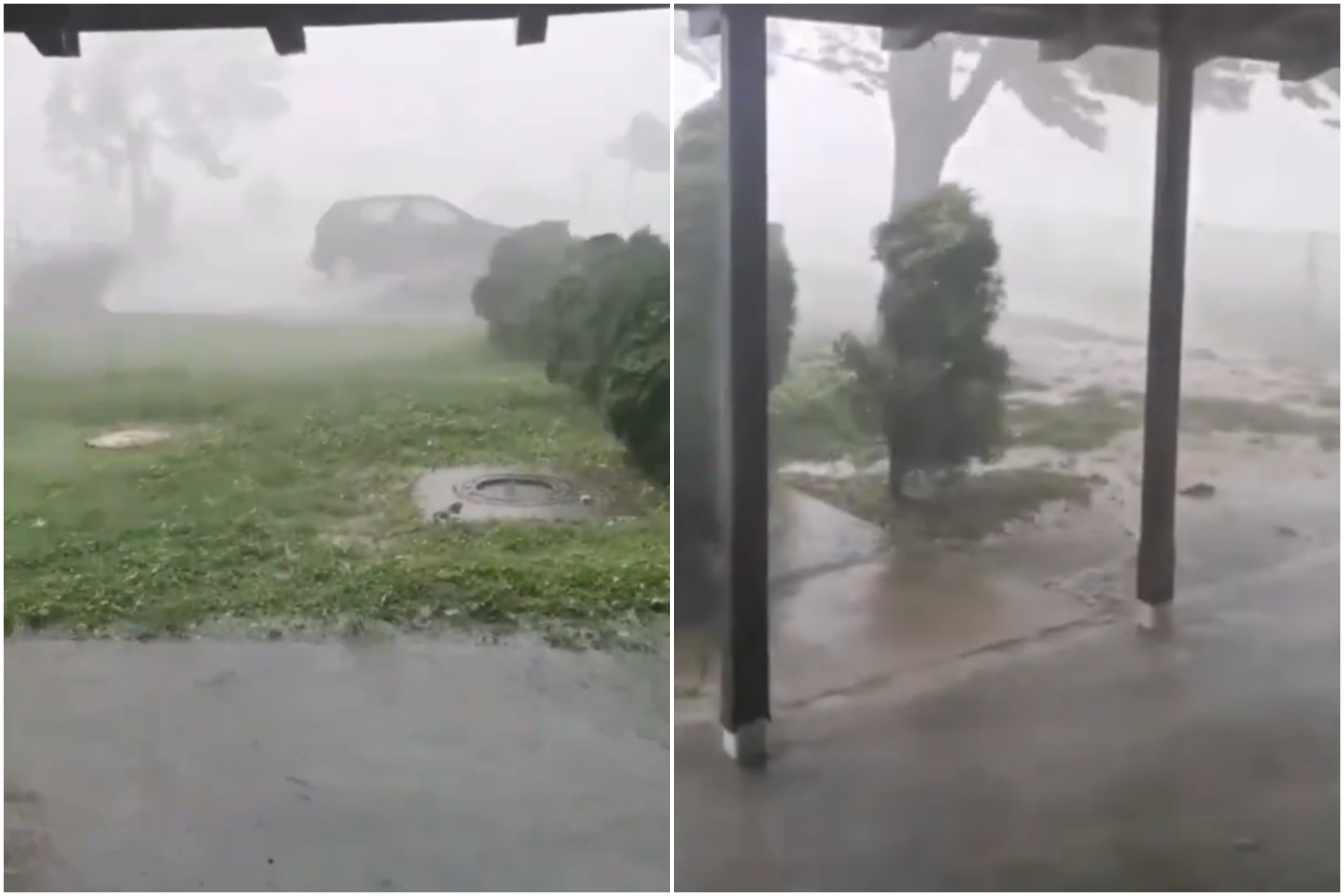 Kraljevo, nevreme, oluja, pljusak, kiša Foto: Printscreen/YouTube/Doktor Jockela