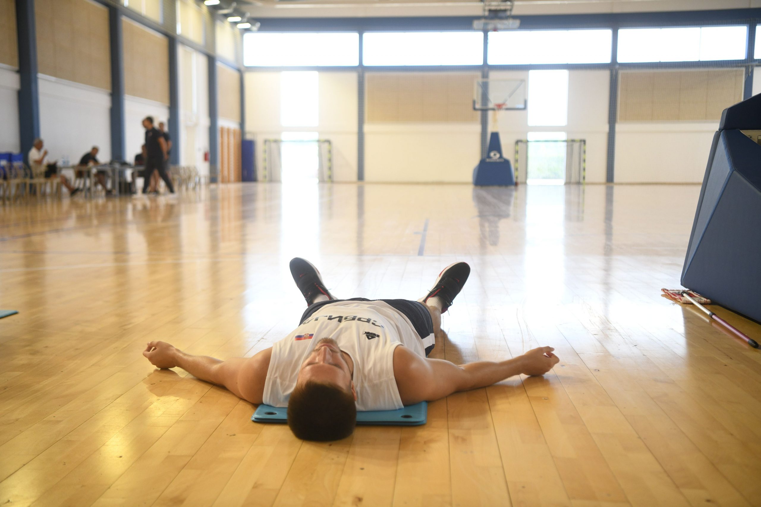 Stara Pazova 03.08.2022. Trening košarkaške reprezentacije Srbije, košarkaška reprezentacija, Srbija, košarka, trening, pripreme Foto: Filip Krainčanić/Nova.rs