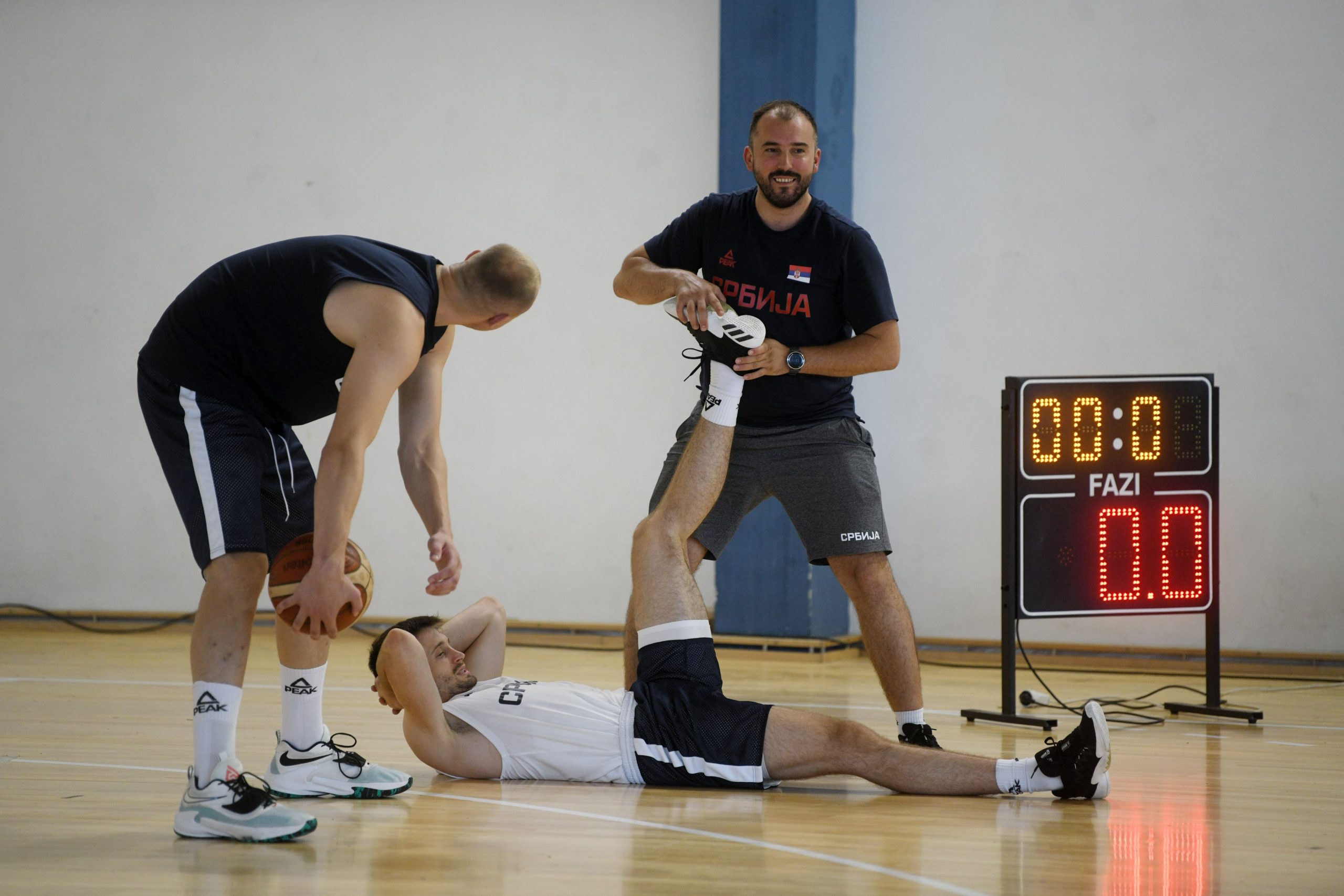 Stara Pazova 03.08.2022. Trening košarkaške reprezentacije Srbije, košarkaška reprezentacija, Srbija, košarka, trening, pripreme Foto: Filip Krainčanić/Nova.rs