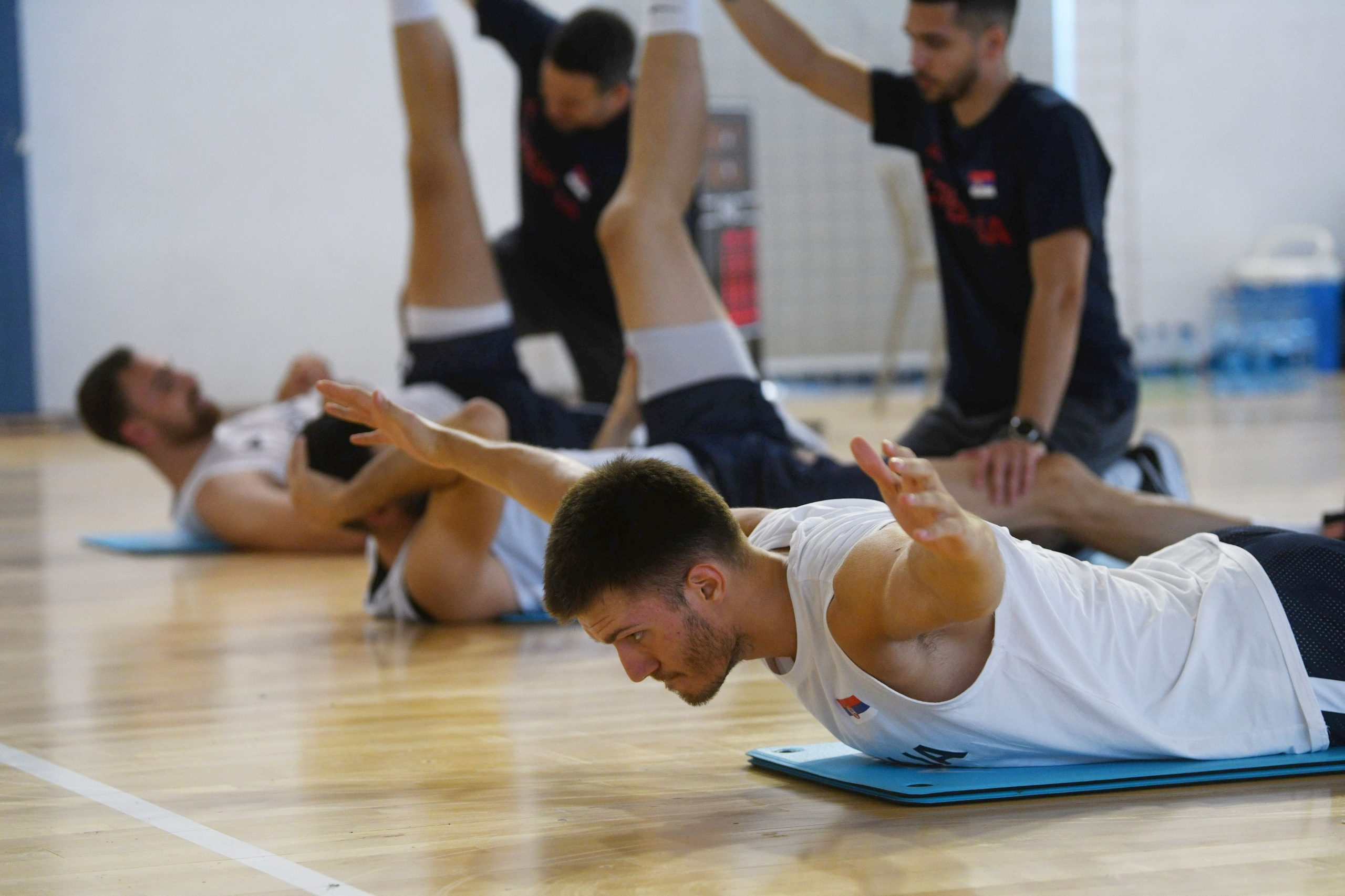 Stara Pazova 03.08.2022. Trening košarkaške reprezentacije Srbije, košarkaška reprezentacija, Srbija, košarka, trening, pripreme Foto: Filip Krainčanić/Nova.rs