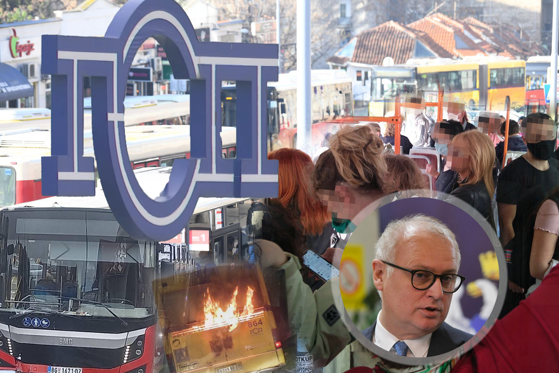 Autobusi, gsp, vesic kombo
