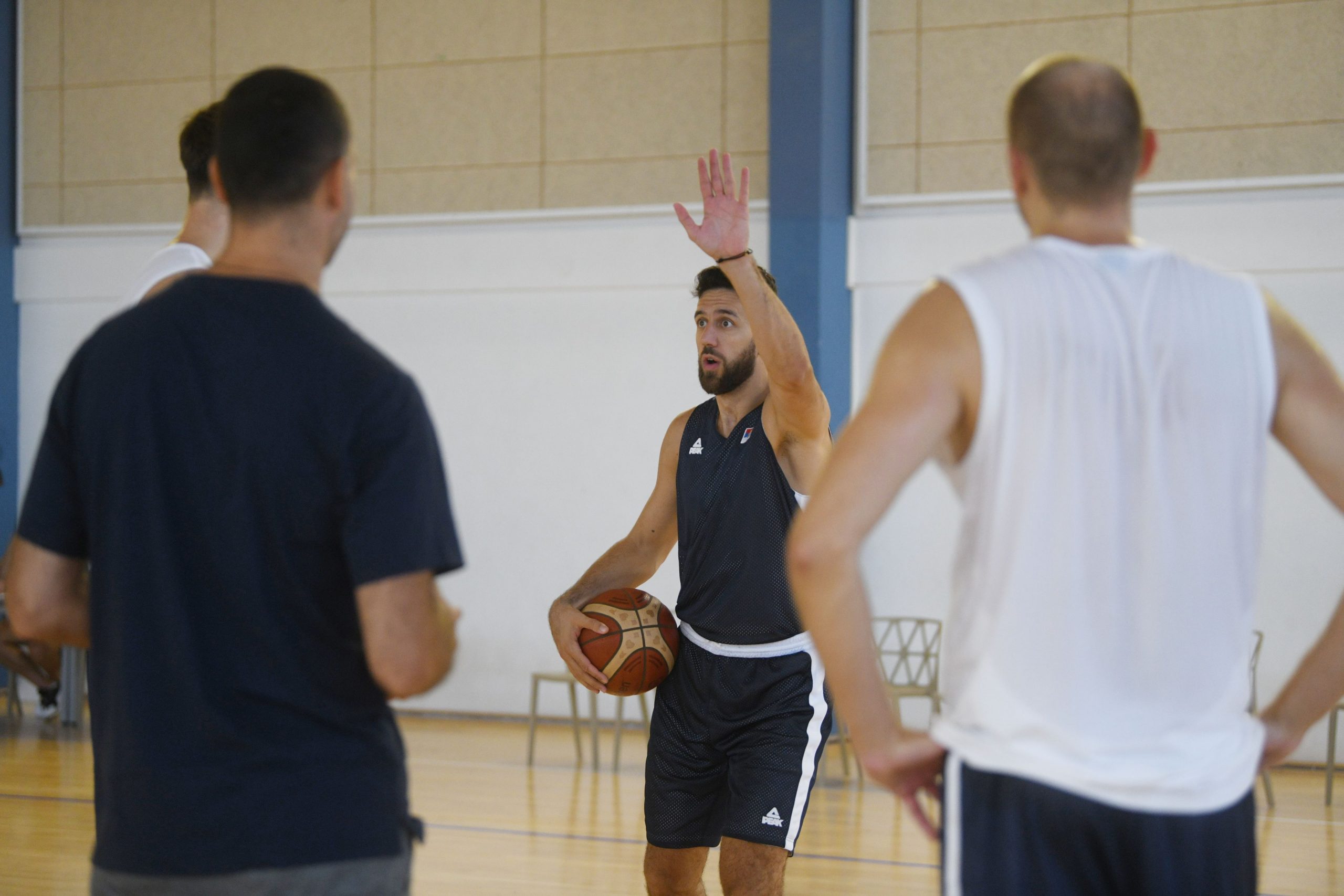 Stara Pazova 03.08.2022. Trening košarkaške reprezentacije Srbije, košarkaška reprezentacija, Srbija, košarka, trening, pripreme Foto: Filip Krainčanić/Nova.rs