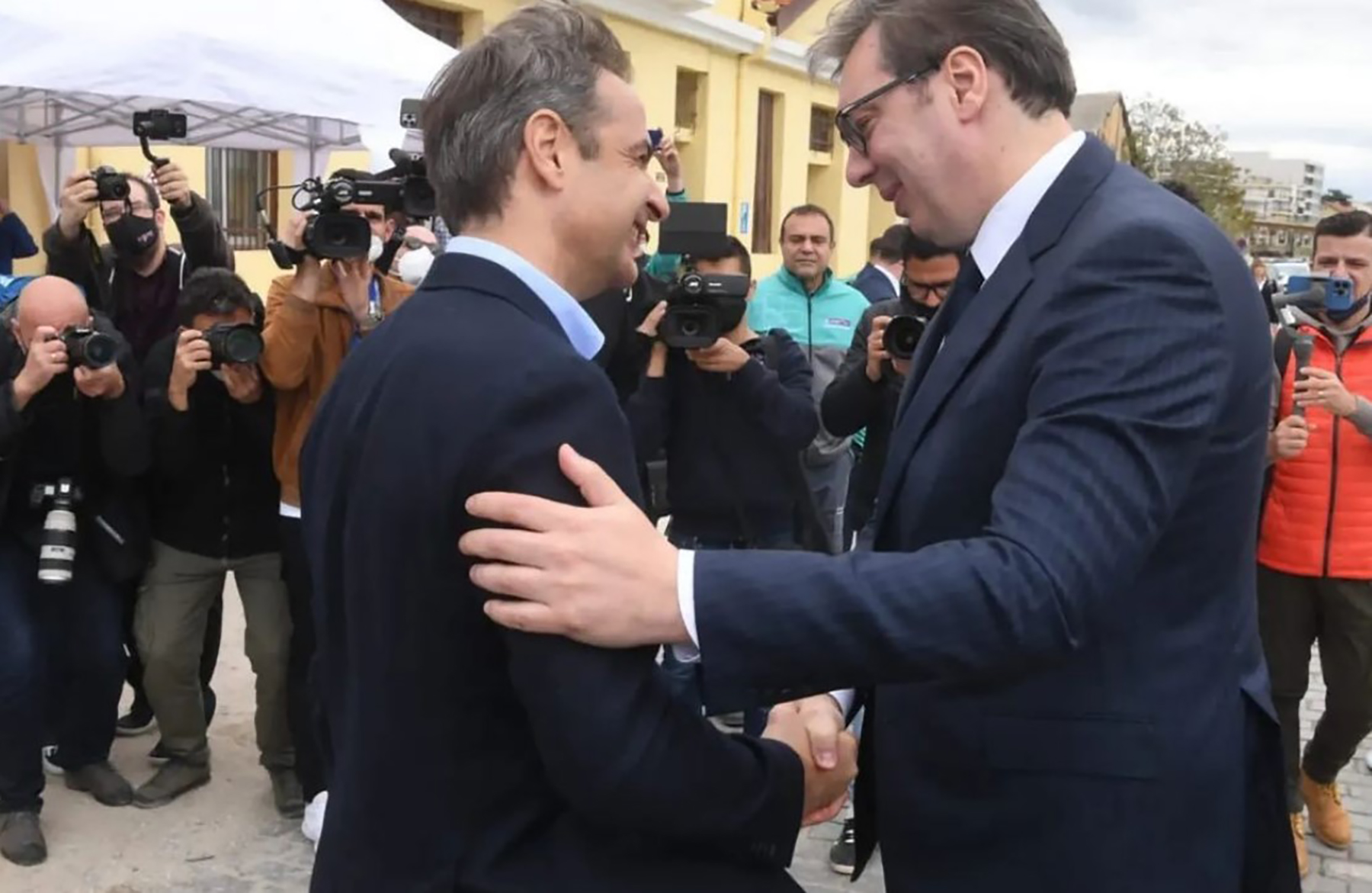 Aleksandar Vucic predsednik Srbije u poseti Grckoj