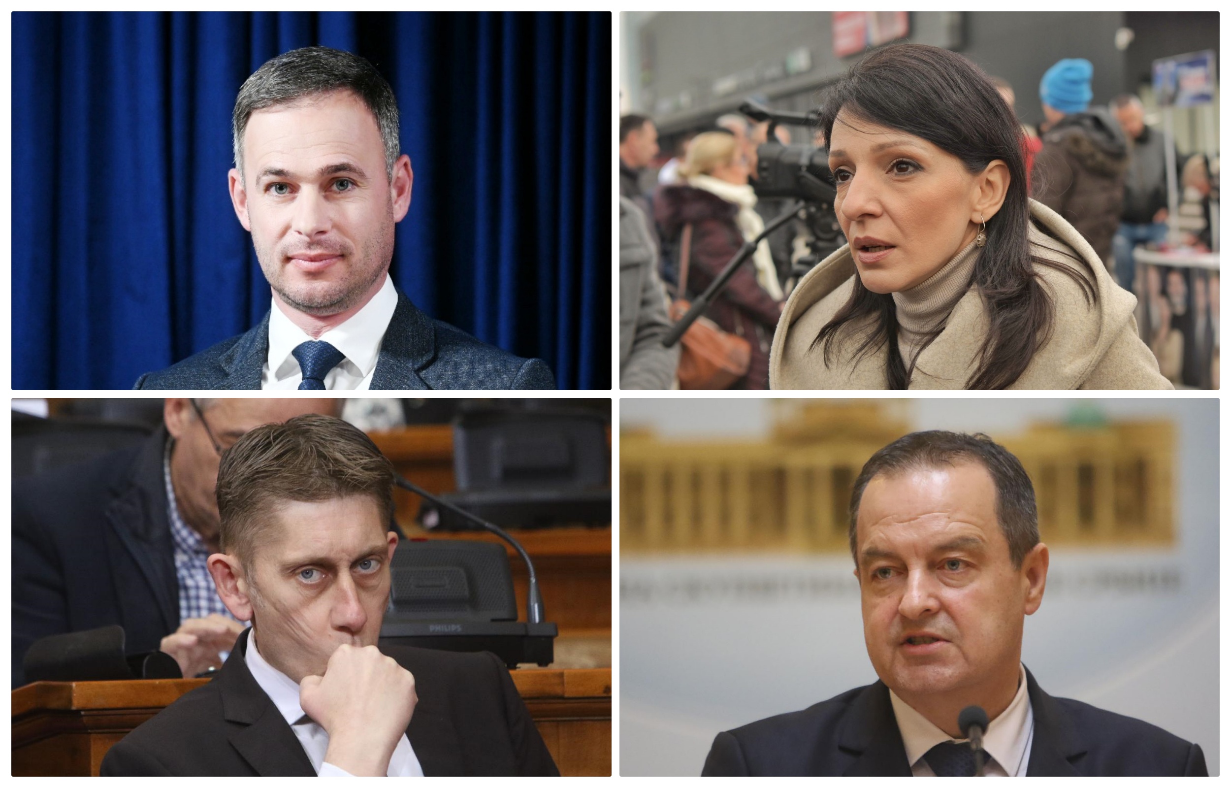 collage politicari poslanici