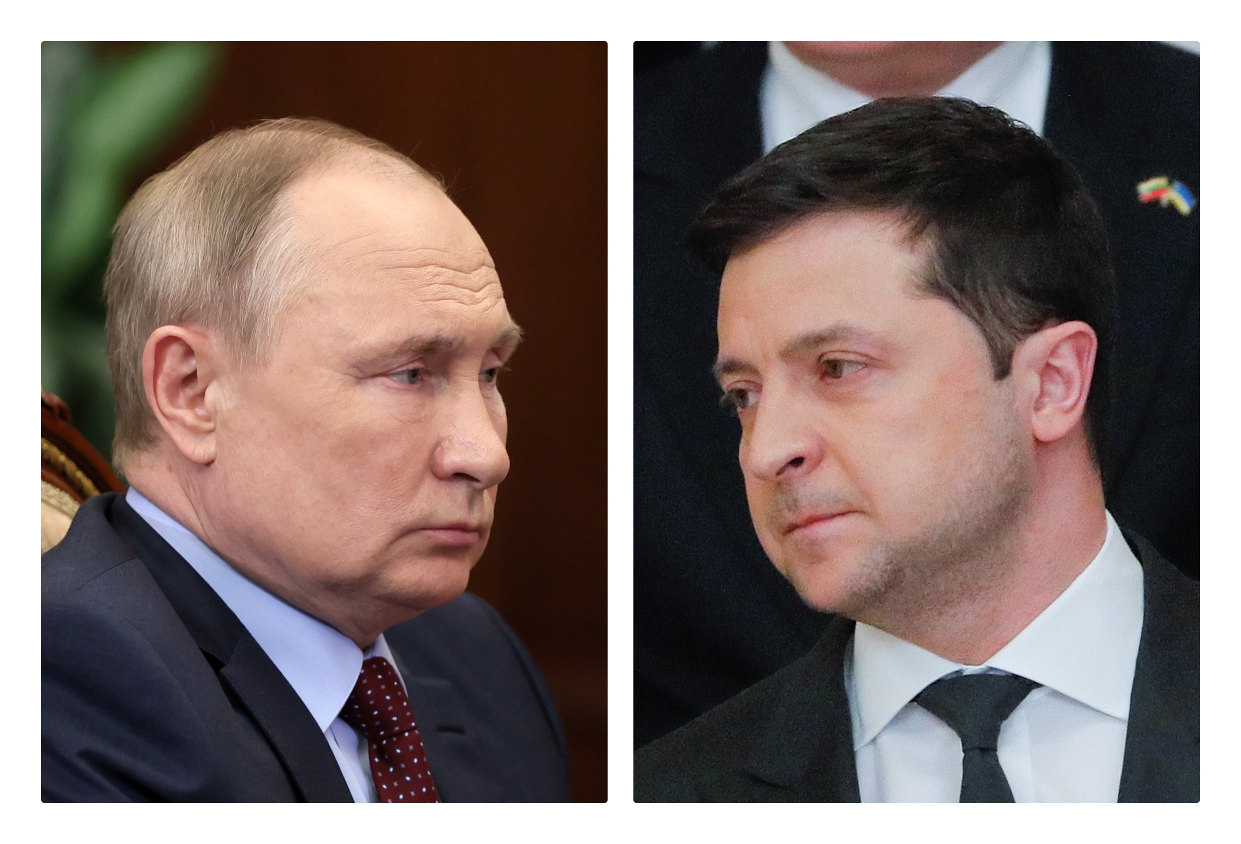 Putin, Zelenski kombo