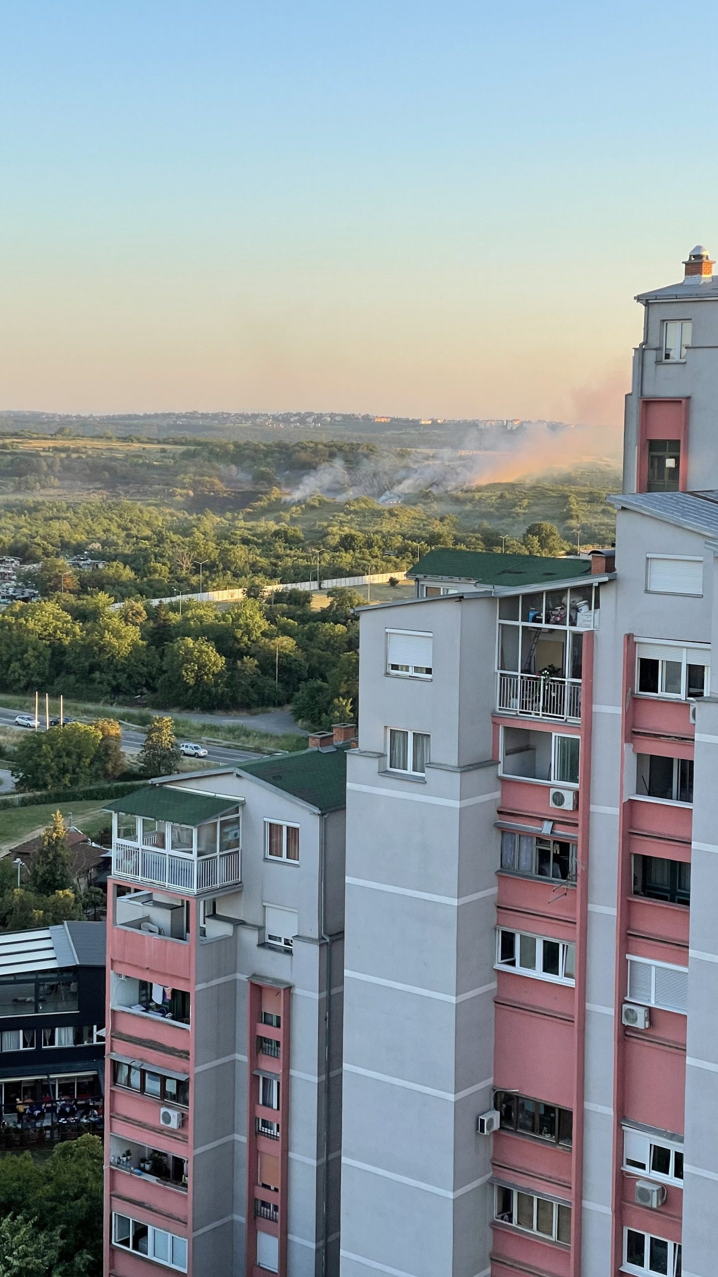 Beograd 19.07.2022. Vidikovac, požar, dim, Čukarica Foto: Nova.rs