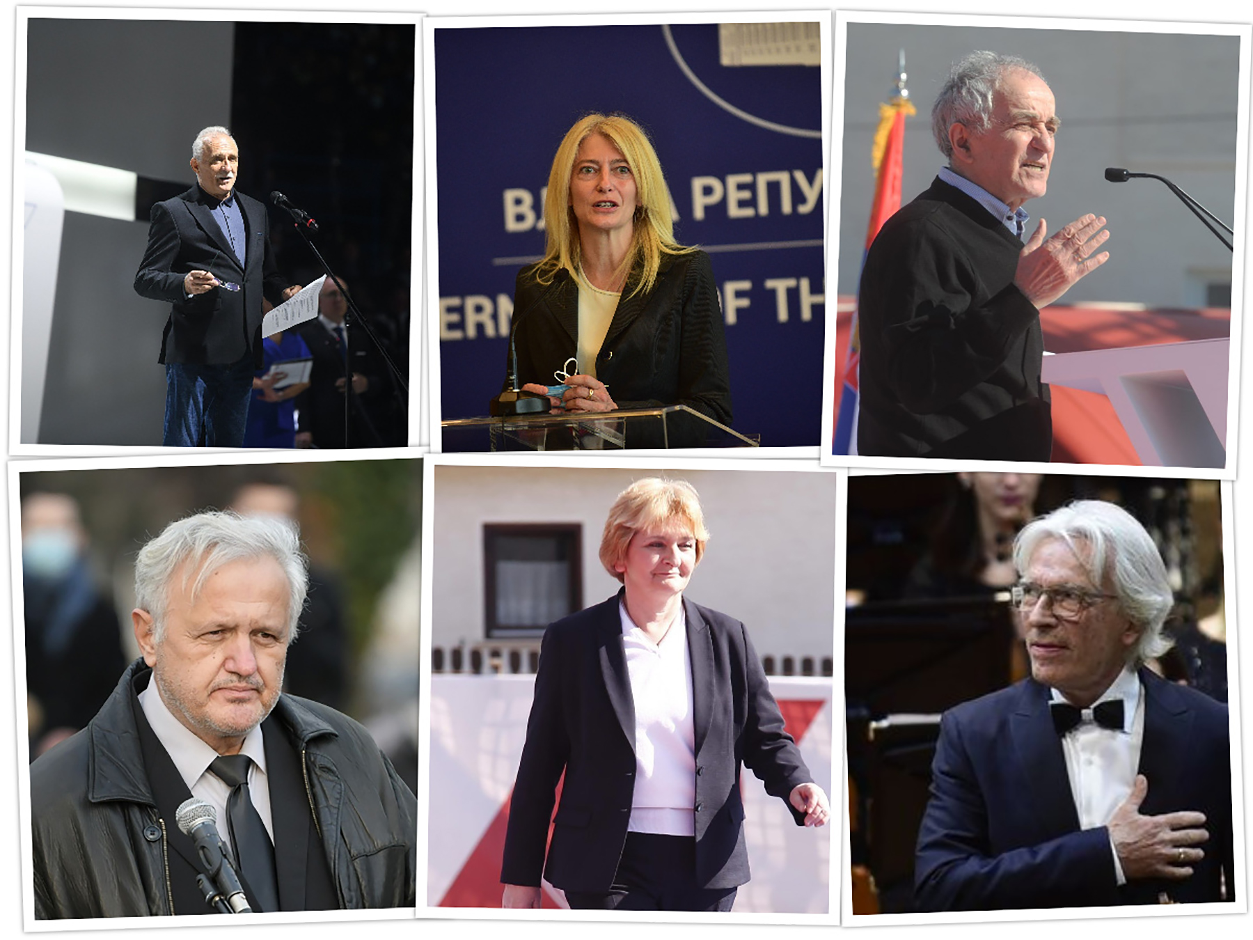 Danica Grujučić, Jovan Kolunždija, Lazar Ristovski, Stojan Radenović, Jelena Begović, Lepomir Ivković