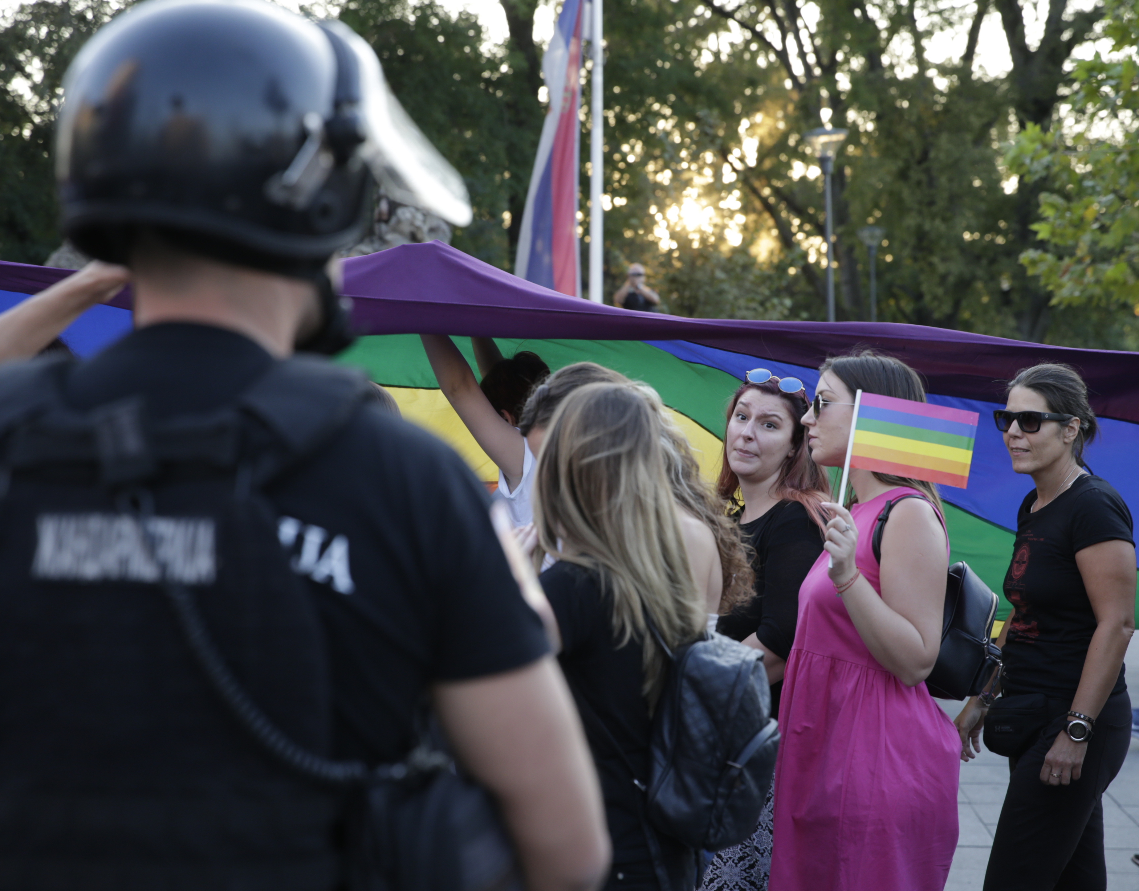 Gay Pride parade in Belgrade