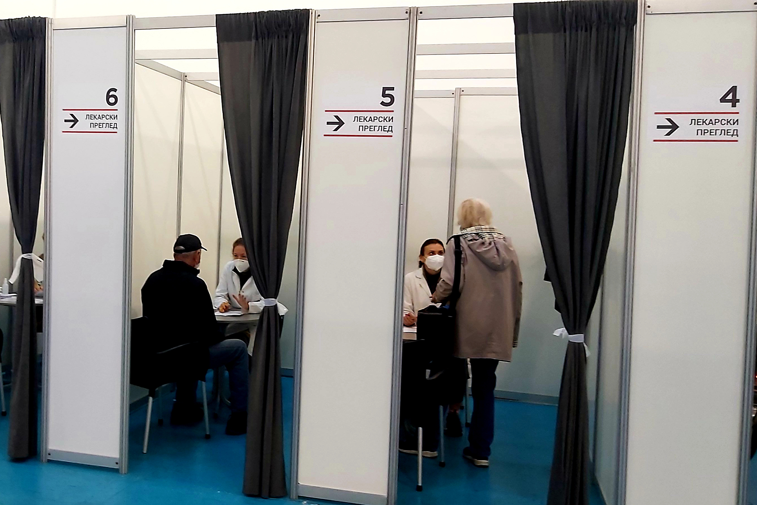 Vakcinacija, antitela, sajam, Punkt na Sajmu Foto: Ana Vušović Marković/Nova.rs