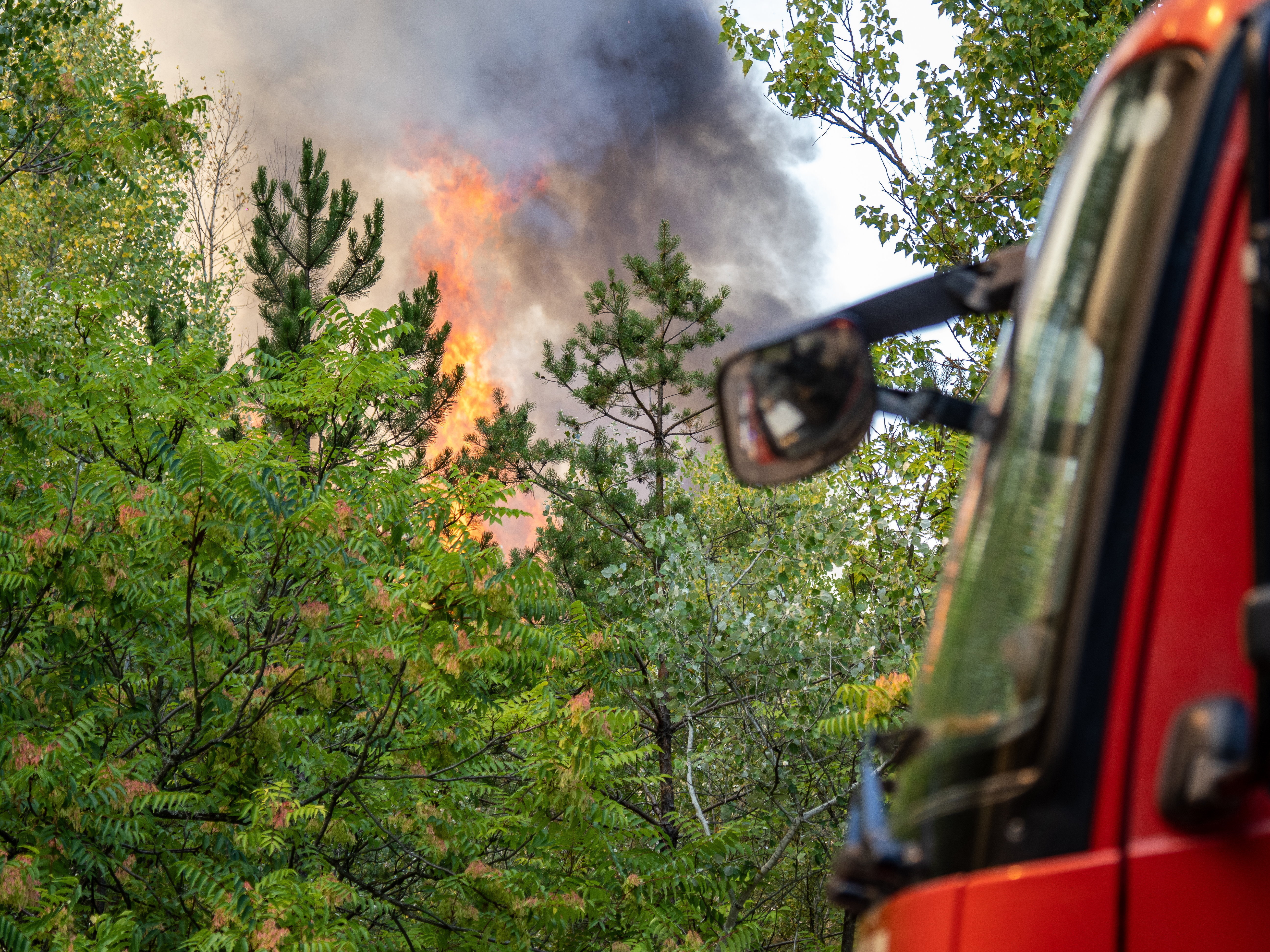 Wildfires in Hungary