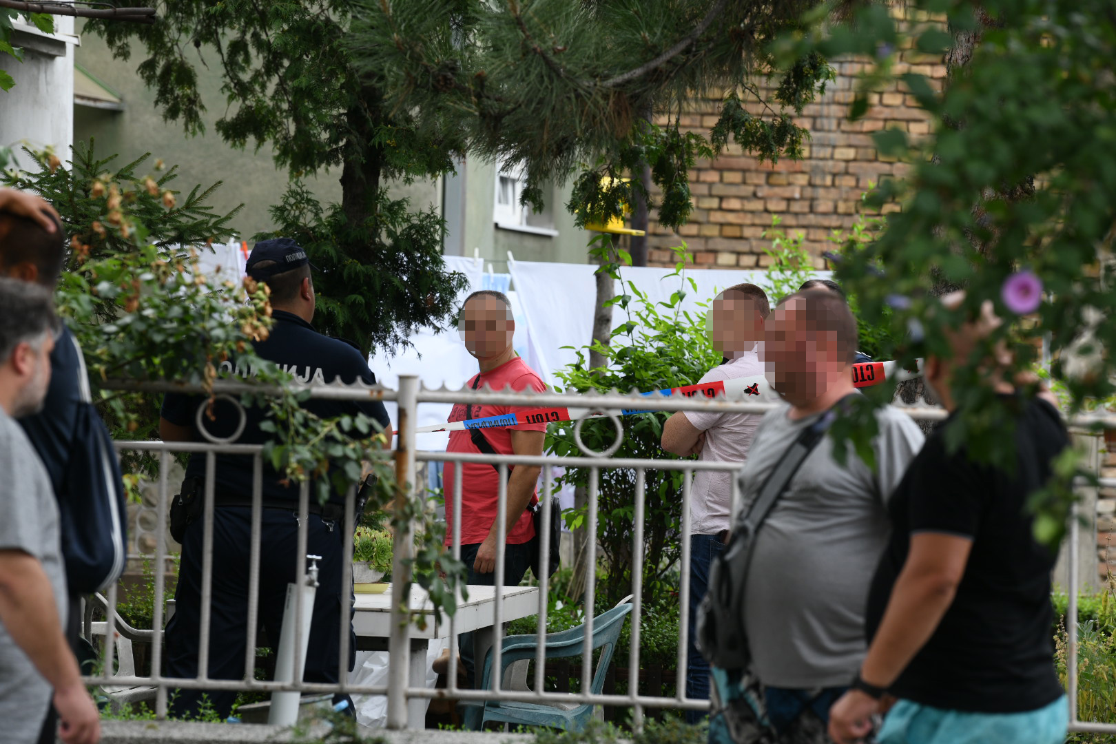 Beograd 24.07.2022. Zemun, ubistvo, ulica Branka Plećaša, hronika Foto: Vesna Lalić/Nova.rs