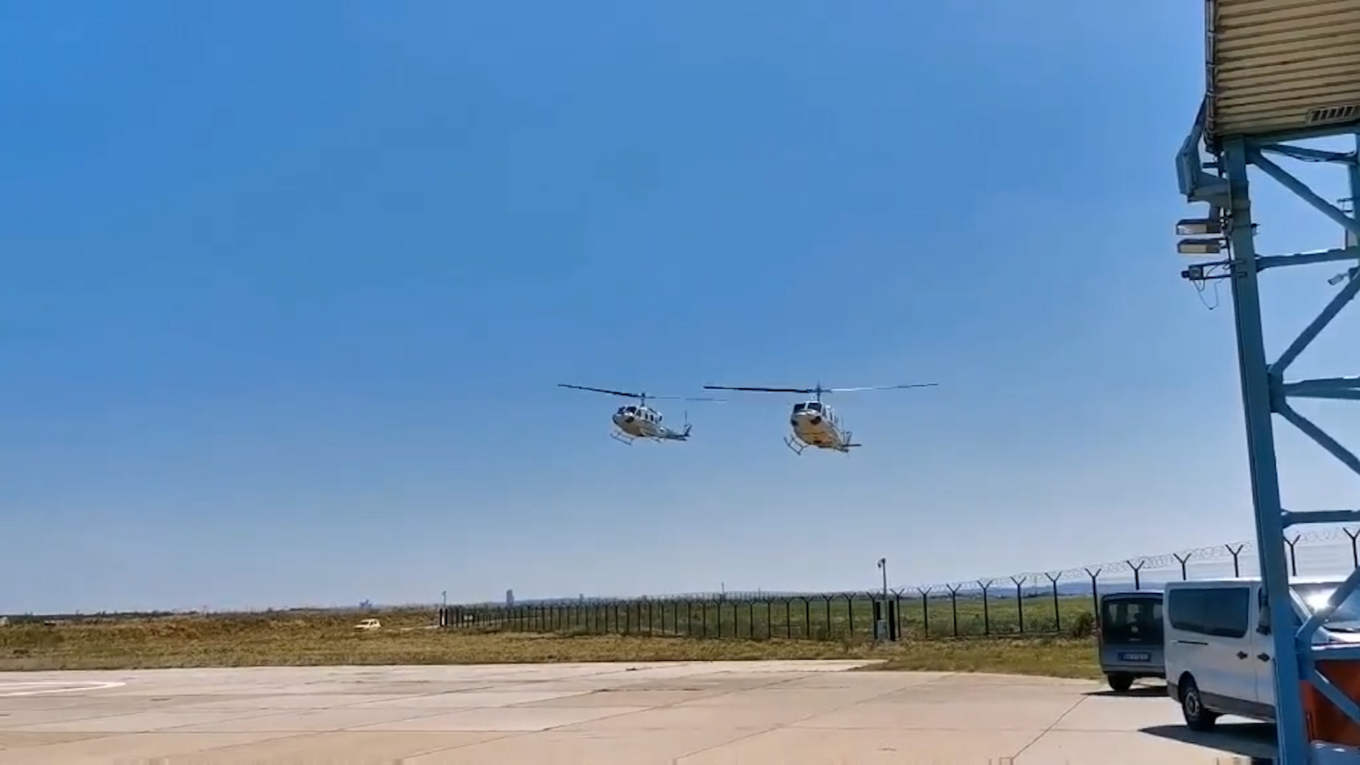 Sletanje helikoptera