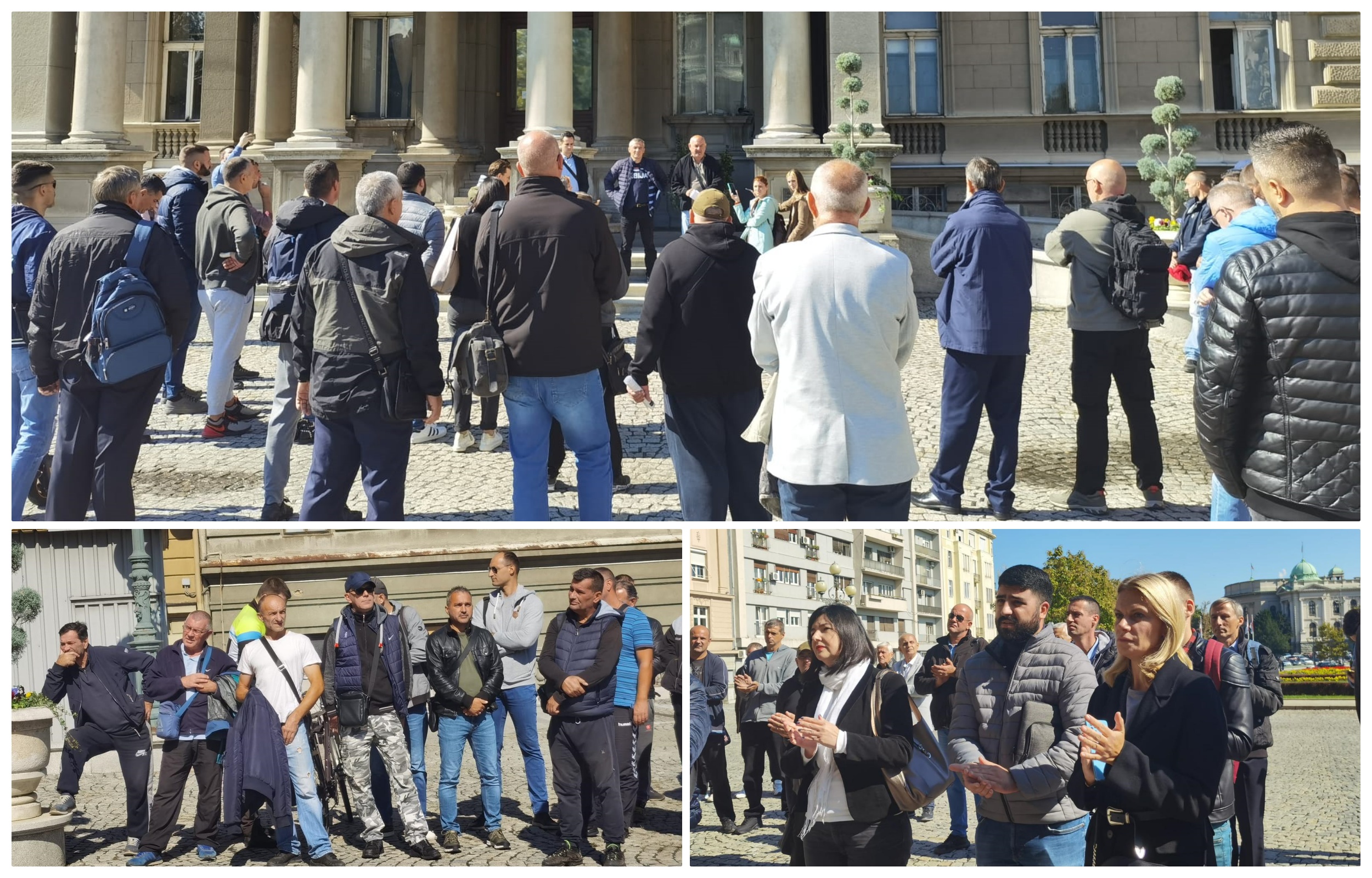 Protest zaposlenih GSP