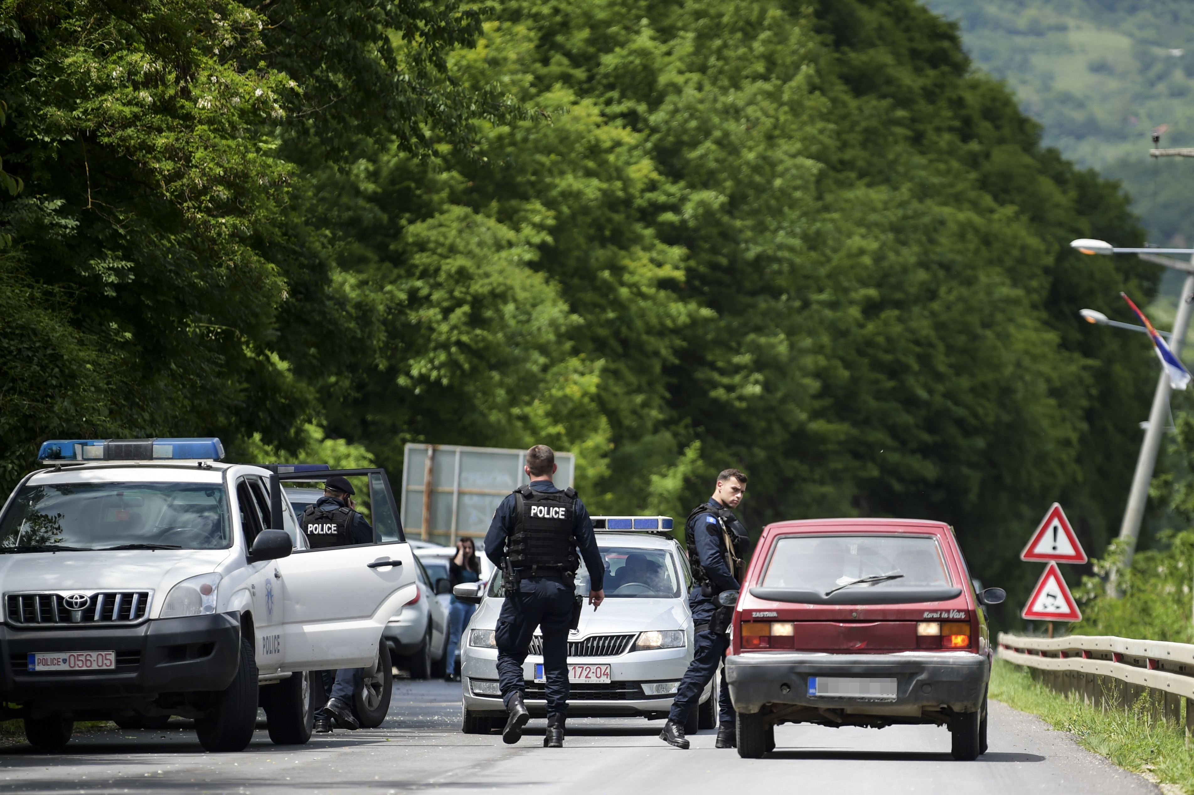 Kosovo police major anti-smuggling operation kosovska policija