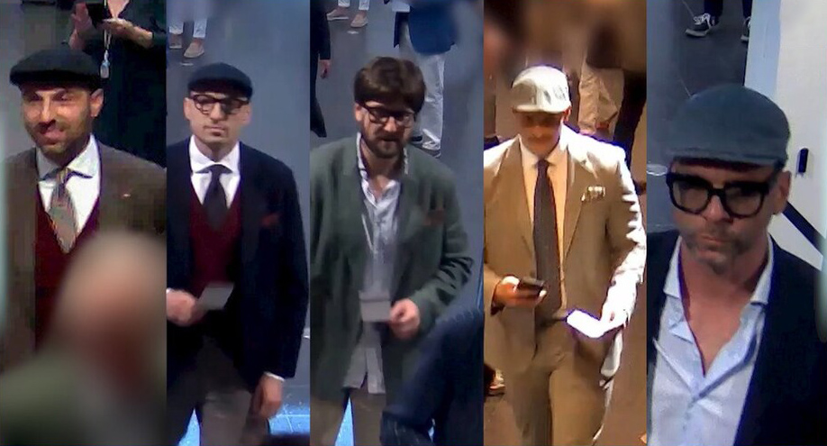 Lopovi, pink panter, pljačkaši, policija, nadzorne kamera Foto: beeld van de politie