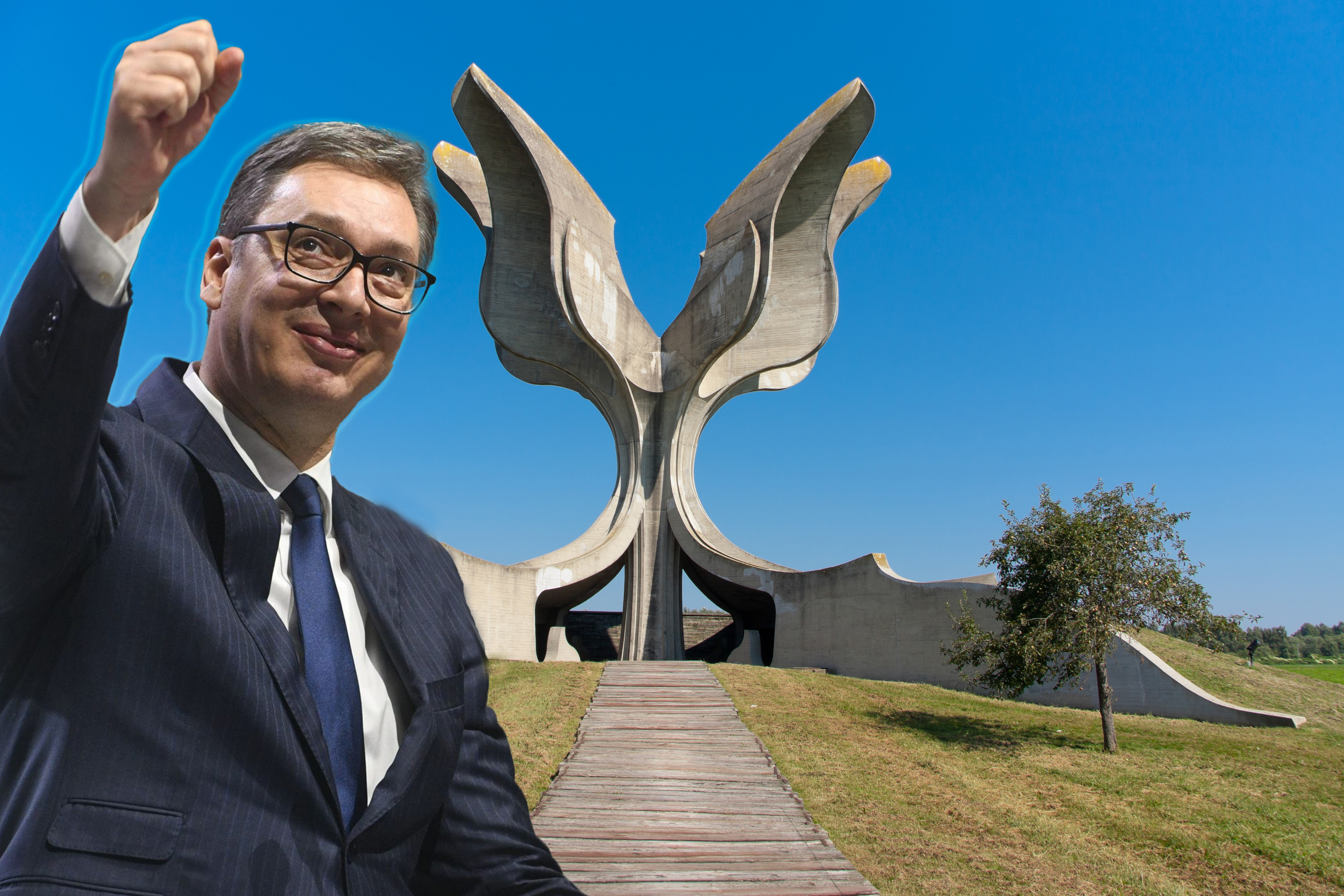 A,Path,To,The,Concrete,Blossom,Monument,To,Wwii,Concentration