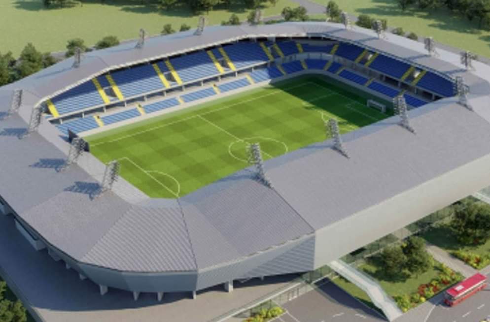 idejno rešenje stadion , grad vranje