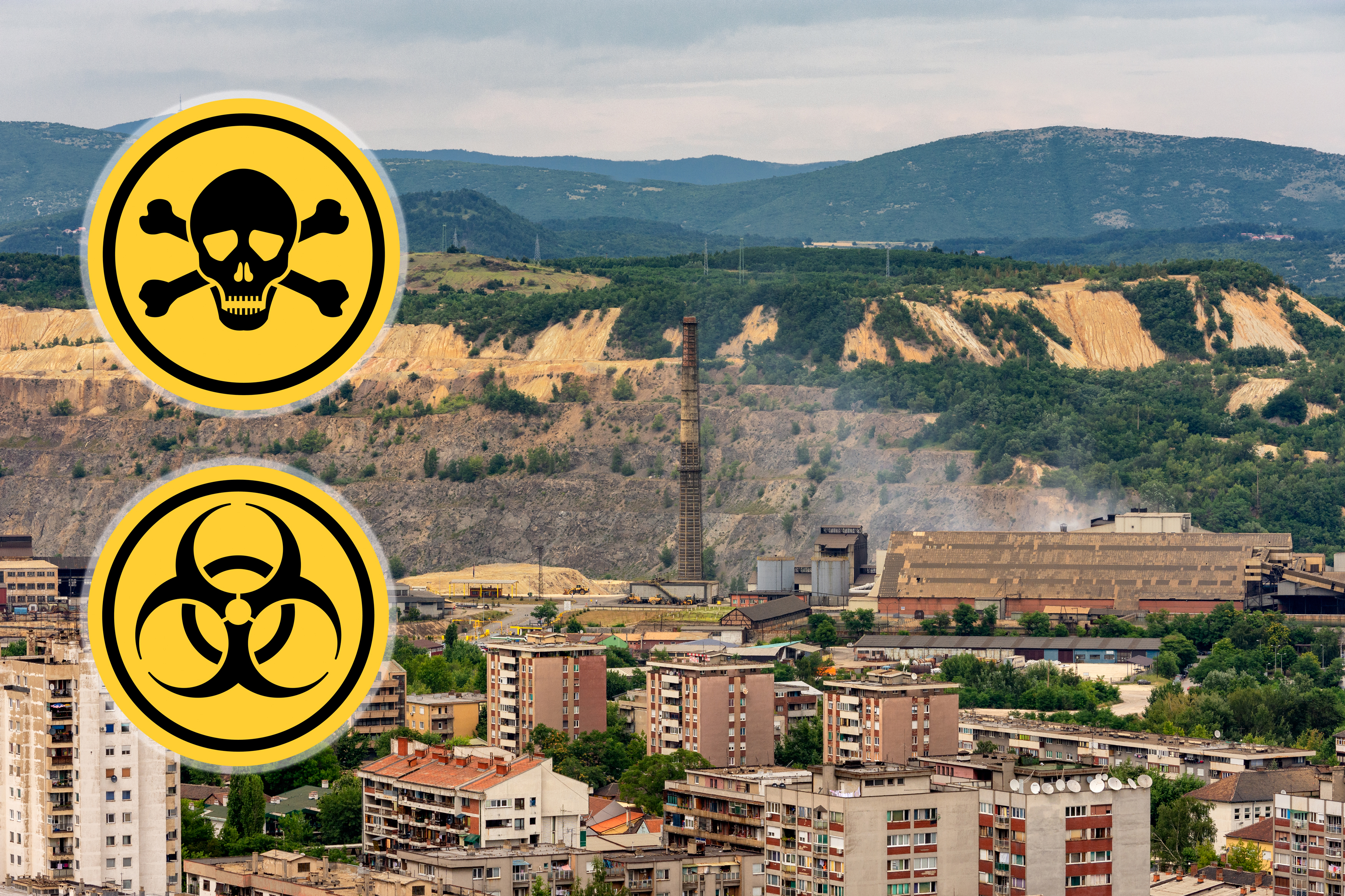 Bor, biohazard, otrov, Ziđin Bor,/,Serbia,-,July,13,,2019:,Smelting,Plant,Of