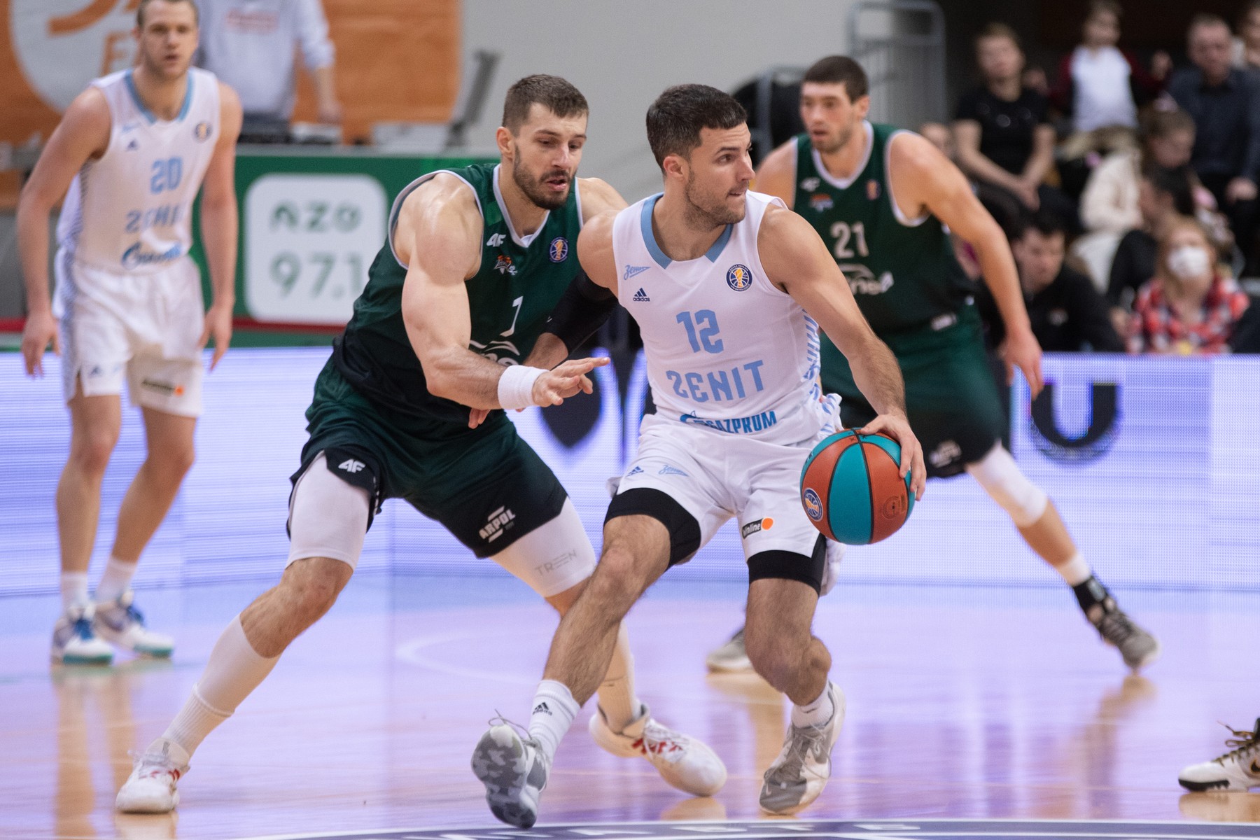 VTB United League basketball game Enea Zastal BC Zielona Gora - Zenit Saint Petersburg