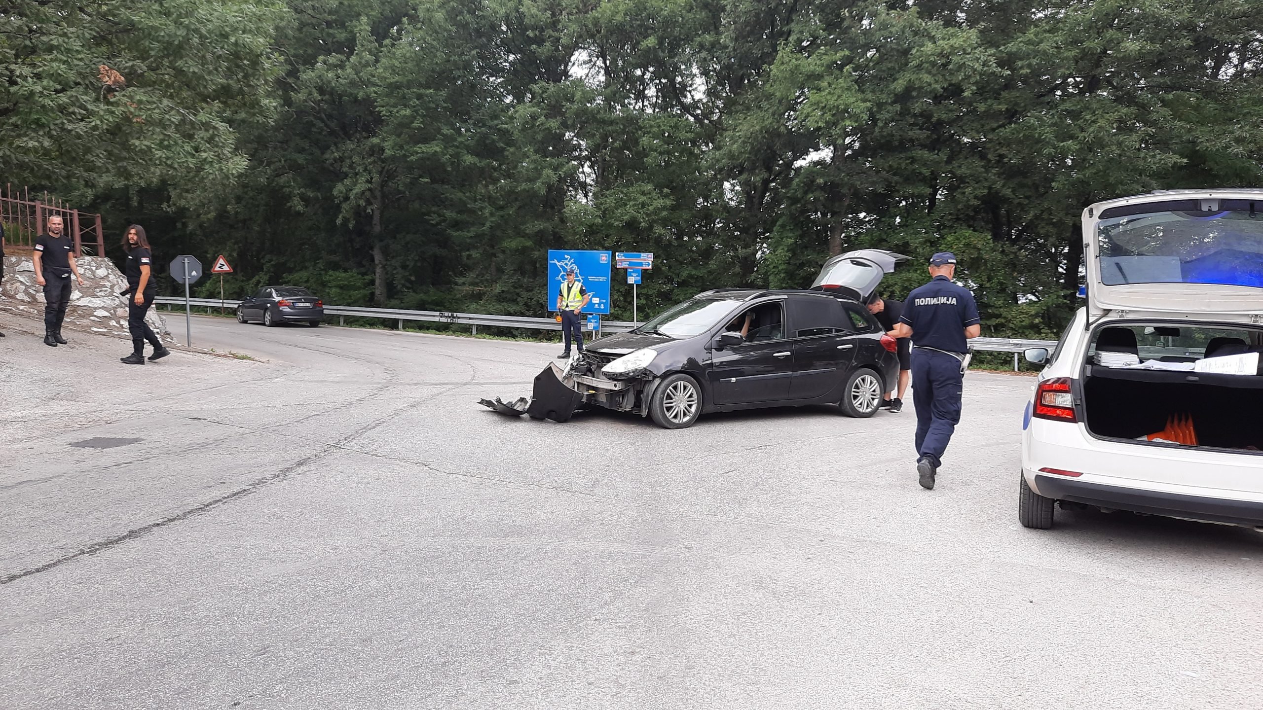 Saobraćajna nezgoda nadomak Guče