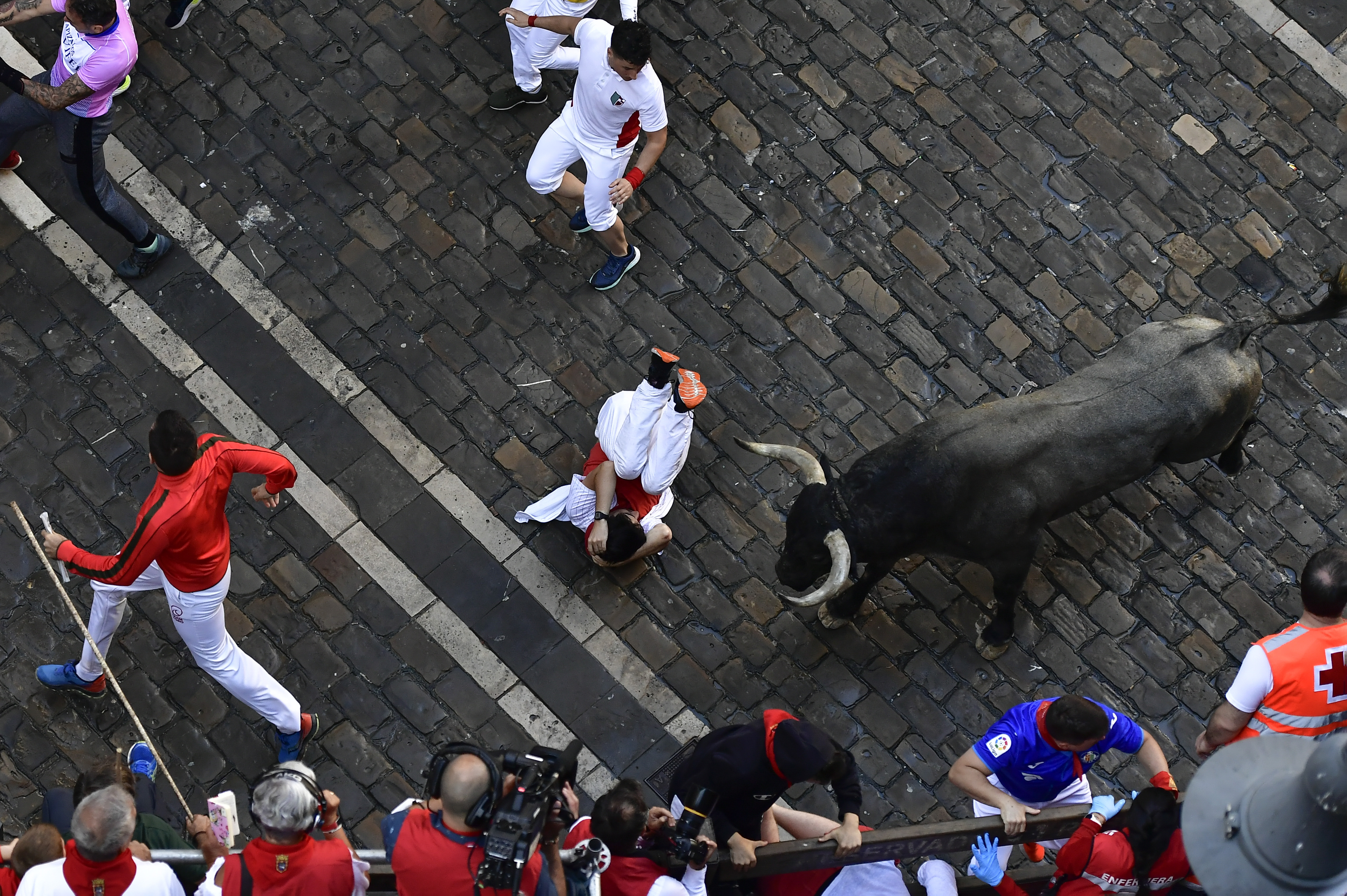 Spain Running of the Bulls