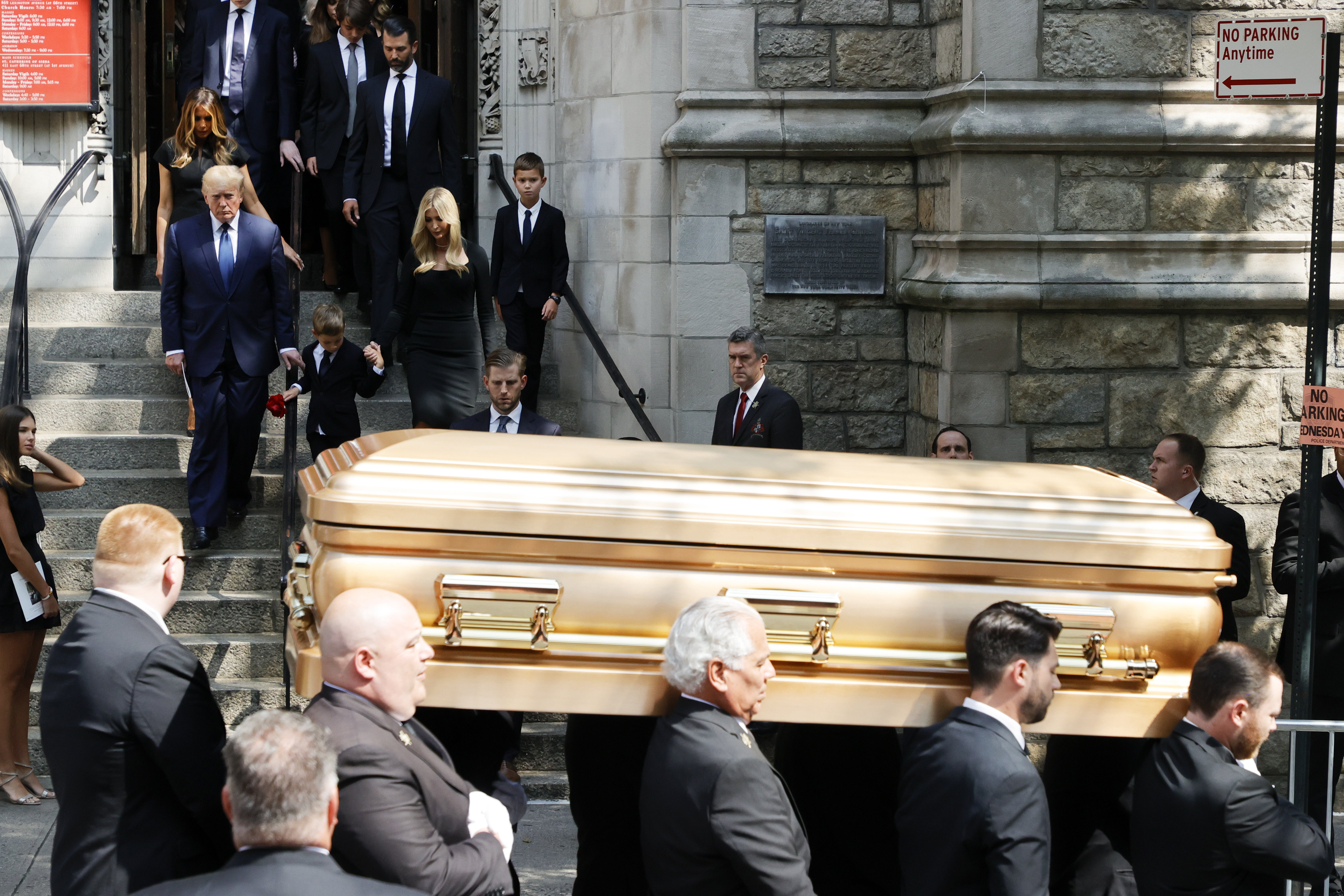 Ivana Trump's Funeral