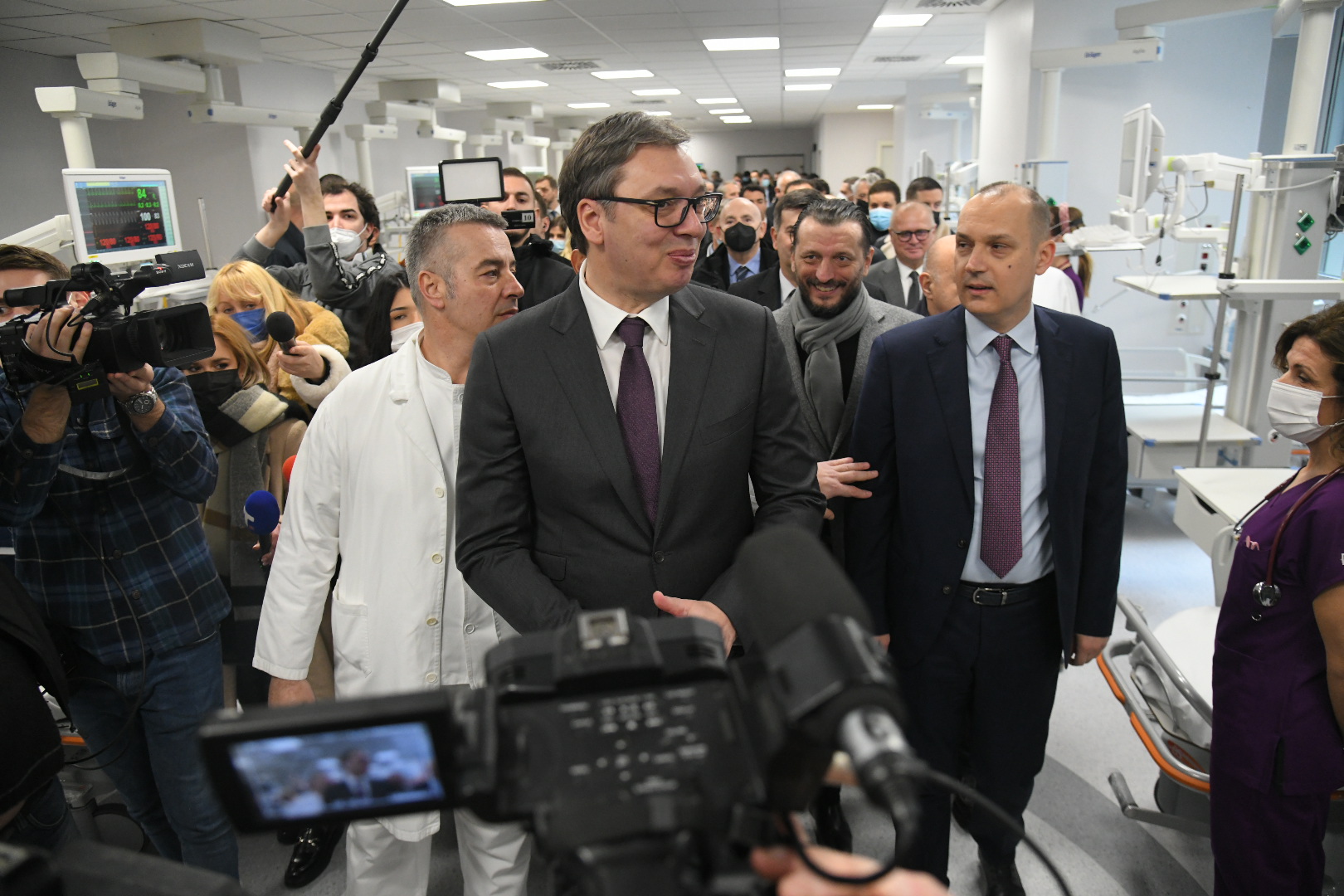 Beograd 27.02.2022. Klinički centar Srbije, otvaranje, završena prva faza radova, svečano otvaranje, KCS Foto: Nemanja Jovanović/Nova.rs