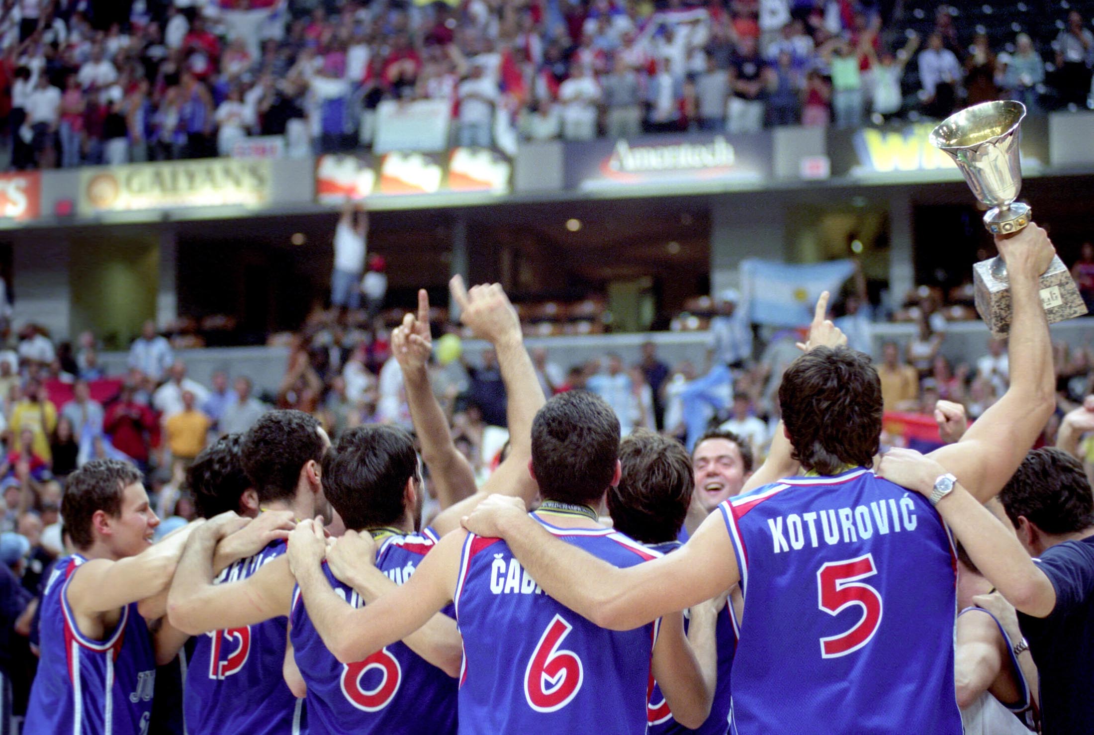 WORLD CHAMPIONSHIP IN BASKETBALL INDIANAPOLIS 2002