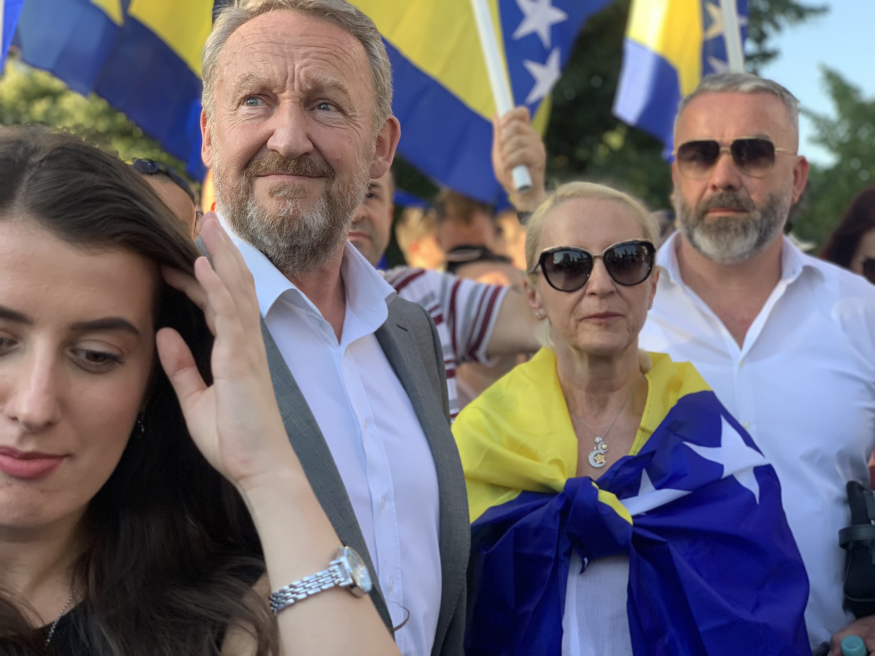 Sarajevo protest