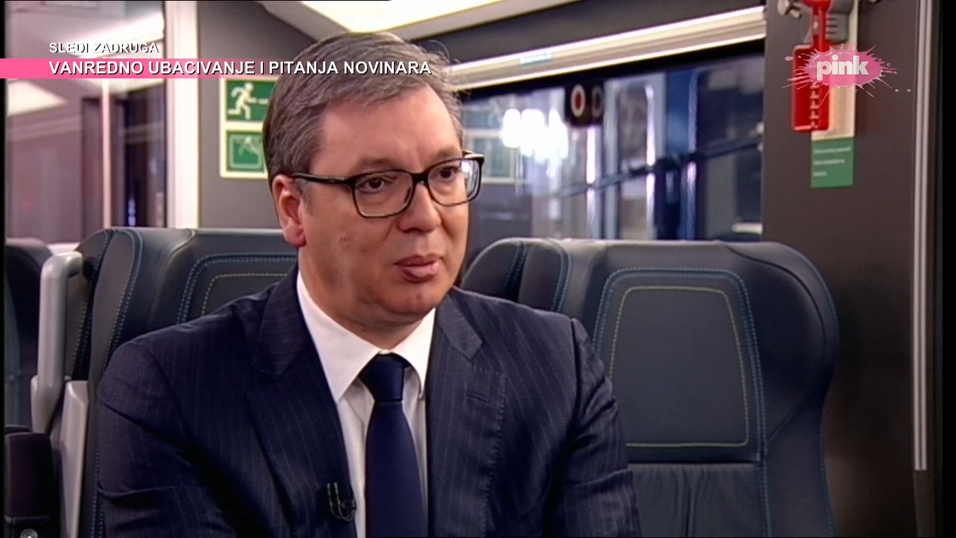 vucic u vozu foto Printscreen Tv Pink (17)
