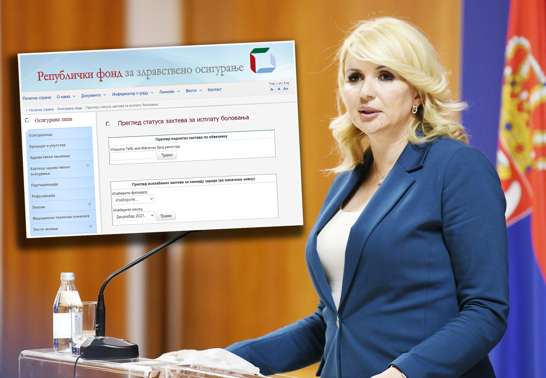 darija kisic i republicki fond za zdrvstvo