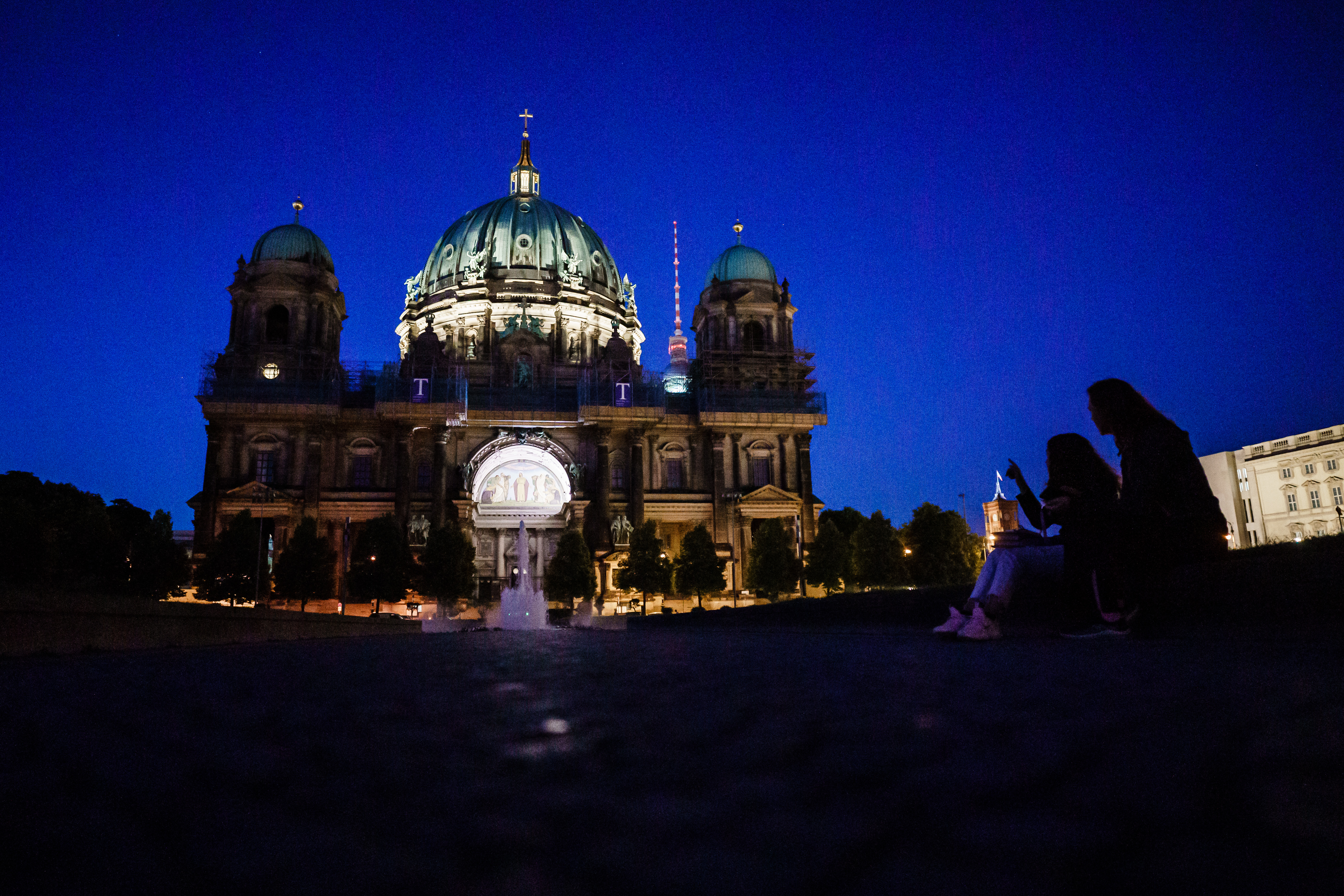 Illumination of many public buildings in Berlin is canceled in order to save energy costs