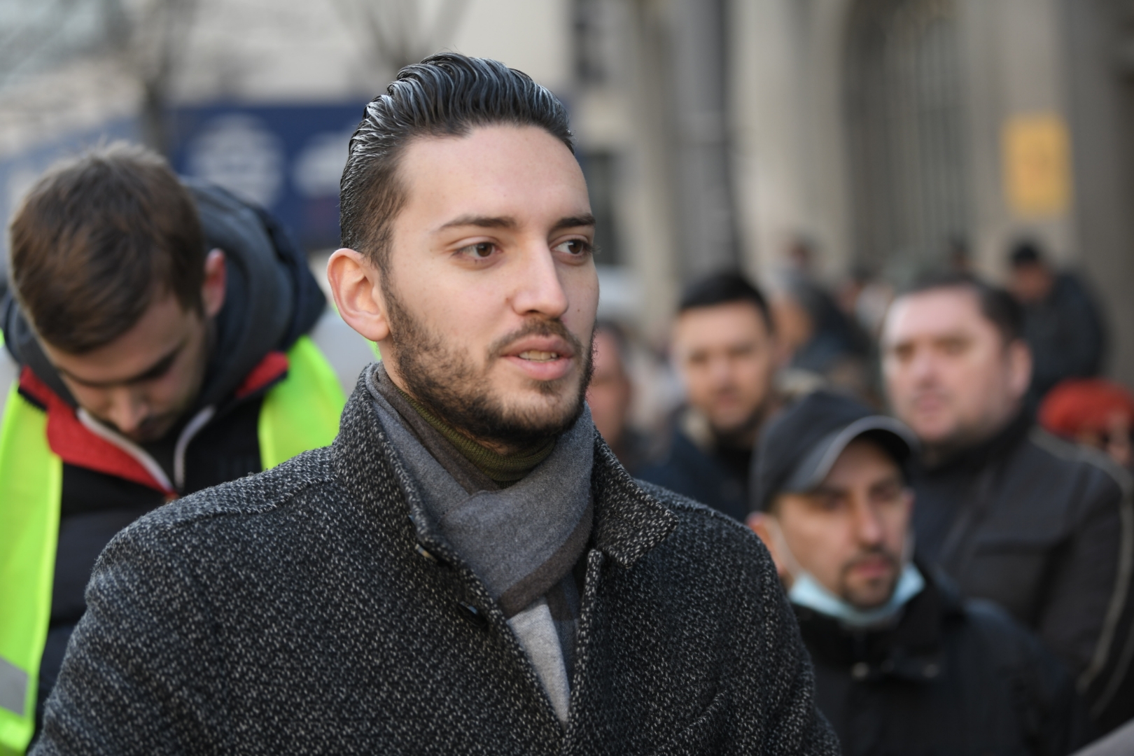 Beograd 16.01.2022. Šetnja za Olivera Ivanovića, godišnjica smrti, ubistva Olivera Ivanovića Foto: Dragan Mujan/Nova.rs