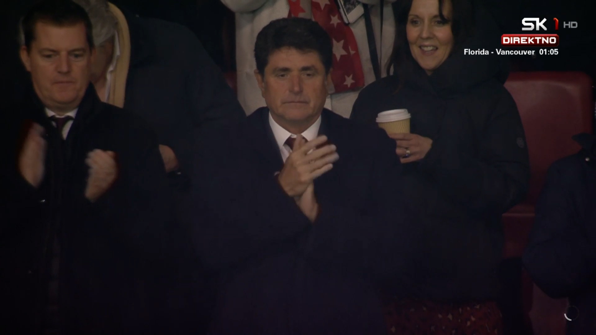 Dragan Šolak na meču Sautemptona