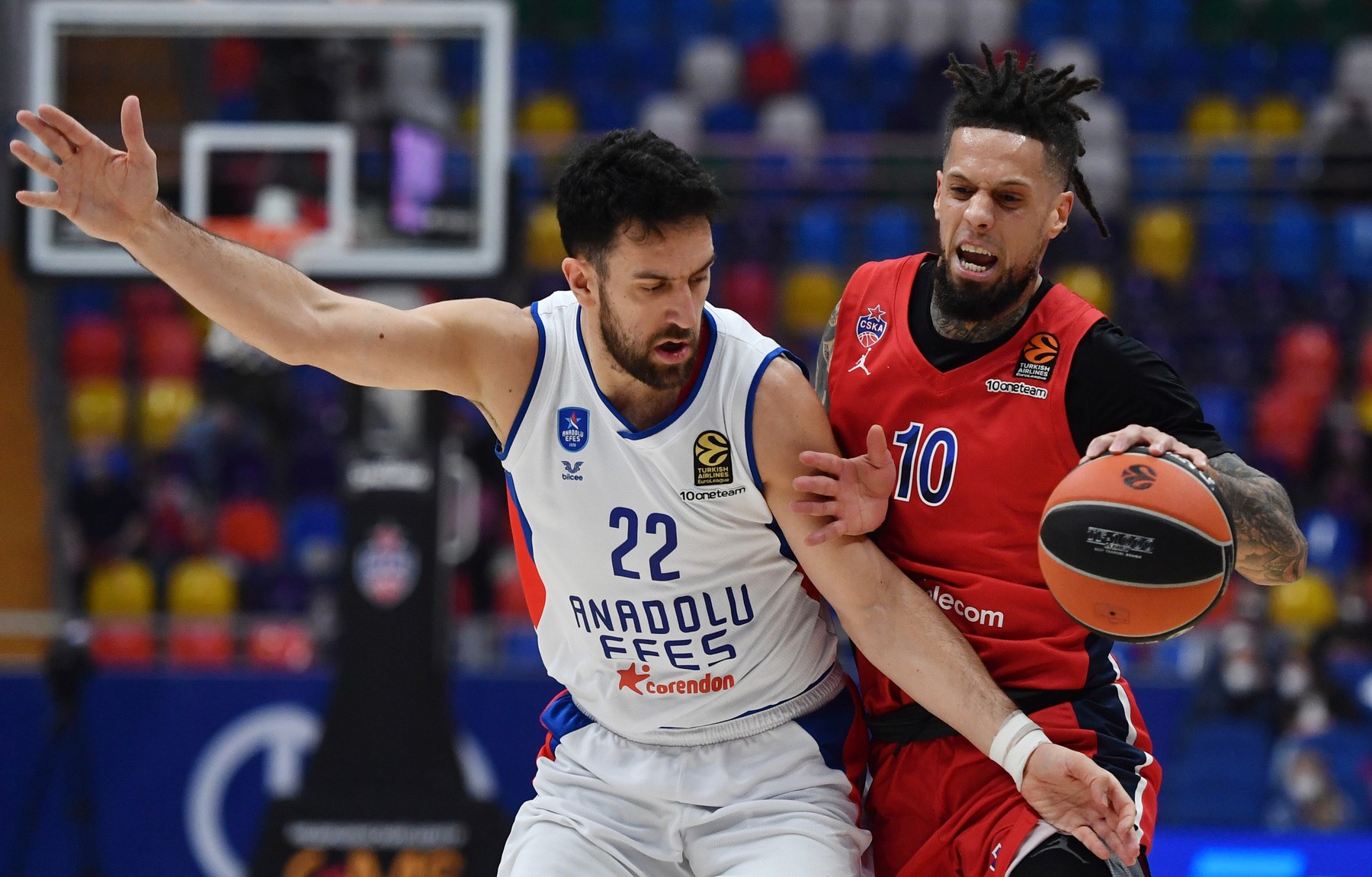 Russia Basketball Euroleague CSKA - Anadolu Efes