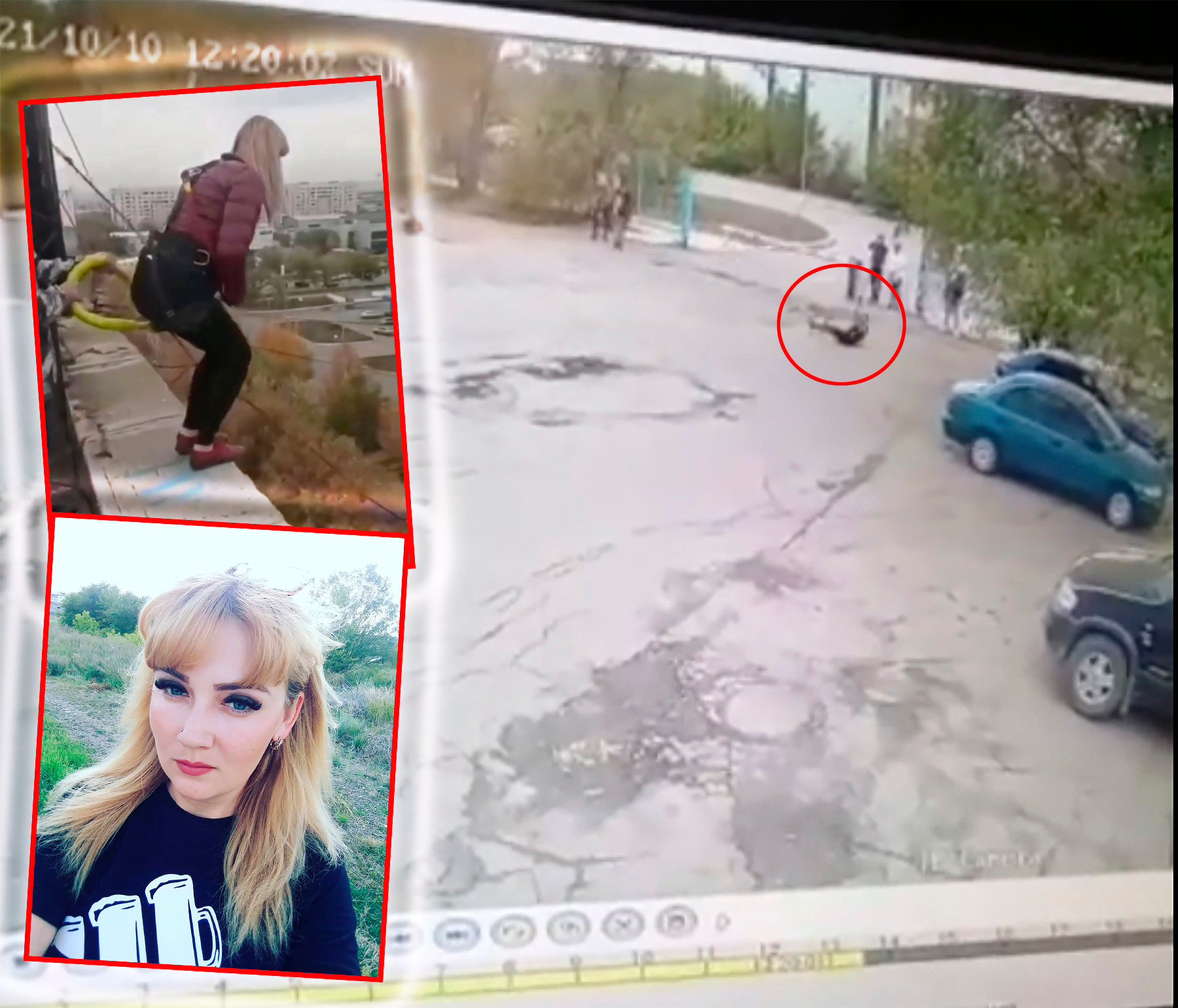 Karaganda fatal rope jumping