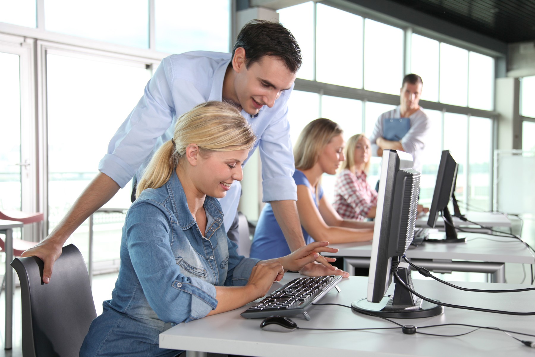 Group of people working in the office,Image: 168372021, License: Royalty-free, Restrictions: , Model Release: yes, Credit line: Fabrice Michaudeau / Panthermedia / Profimedia