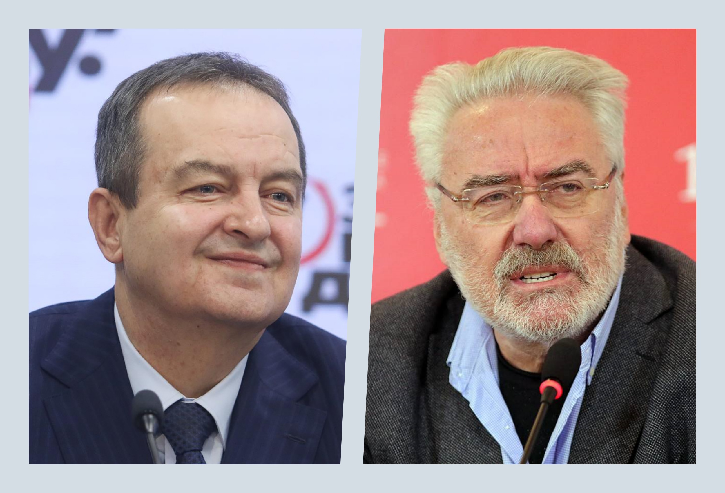 Branimir Nestorović i Ivica Dačić