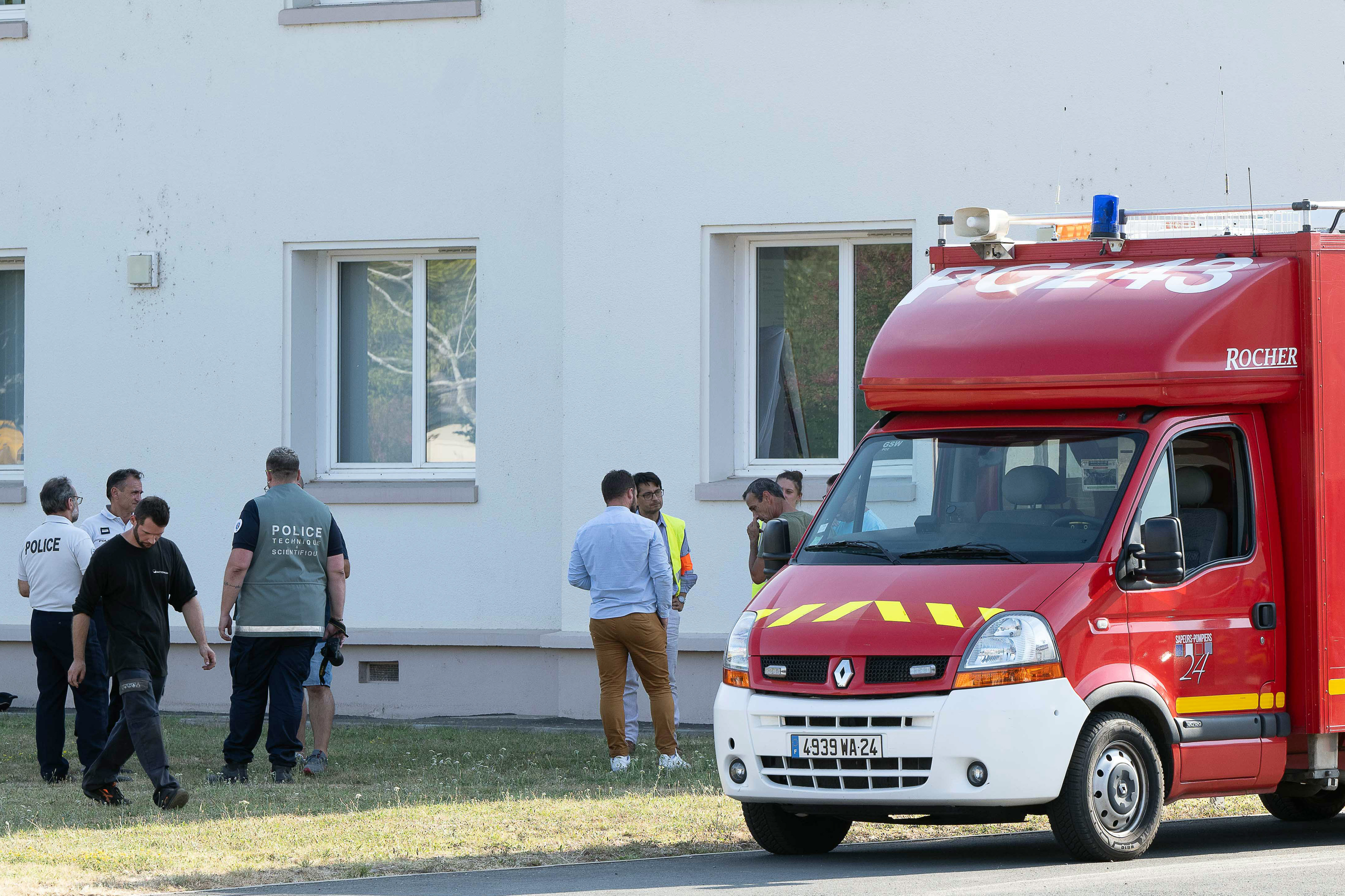 Gunpowder factory explosion in Bergerac