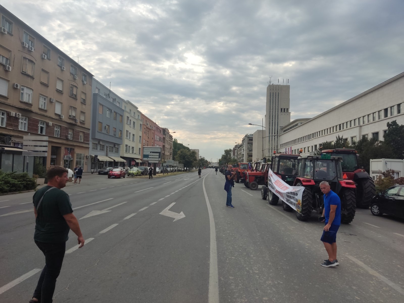 poljoprivrednici protest blokada novi sad