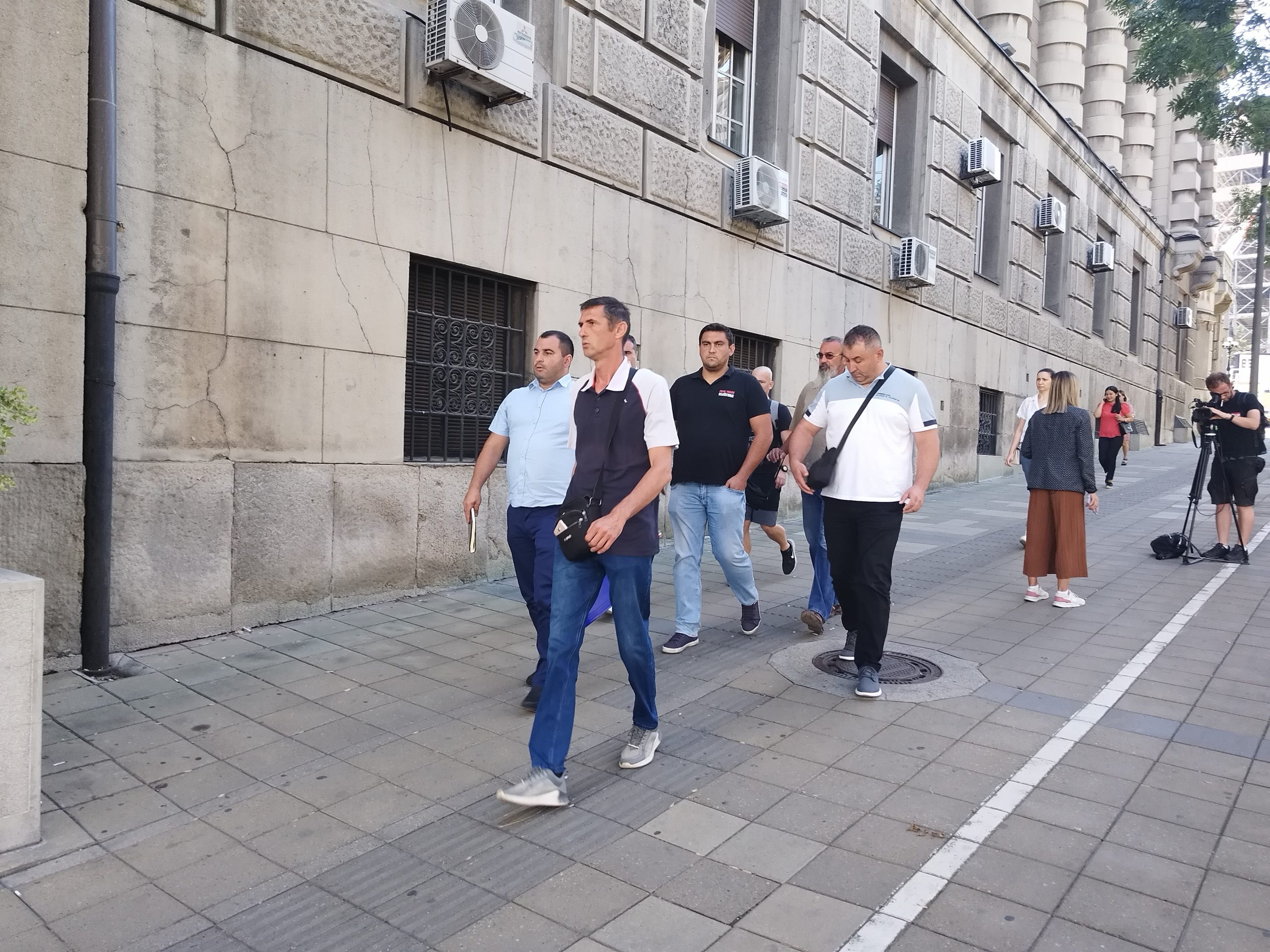 Beograd 11. avgust 2022. Poljoprivrednici stigli u Vladu Srbije na razgovor sa premijerkom Foto:Nova.rs