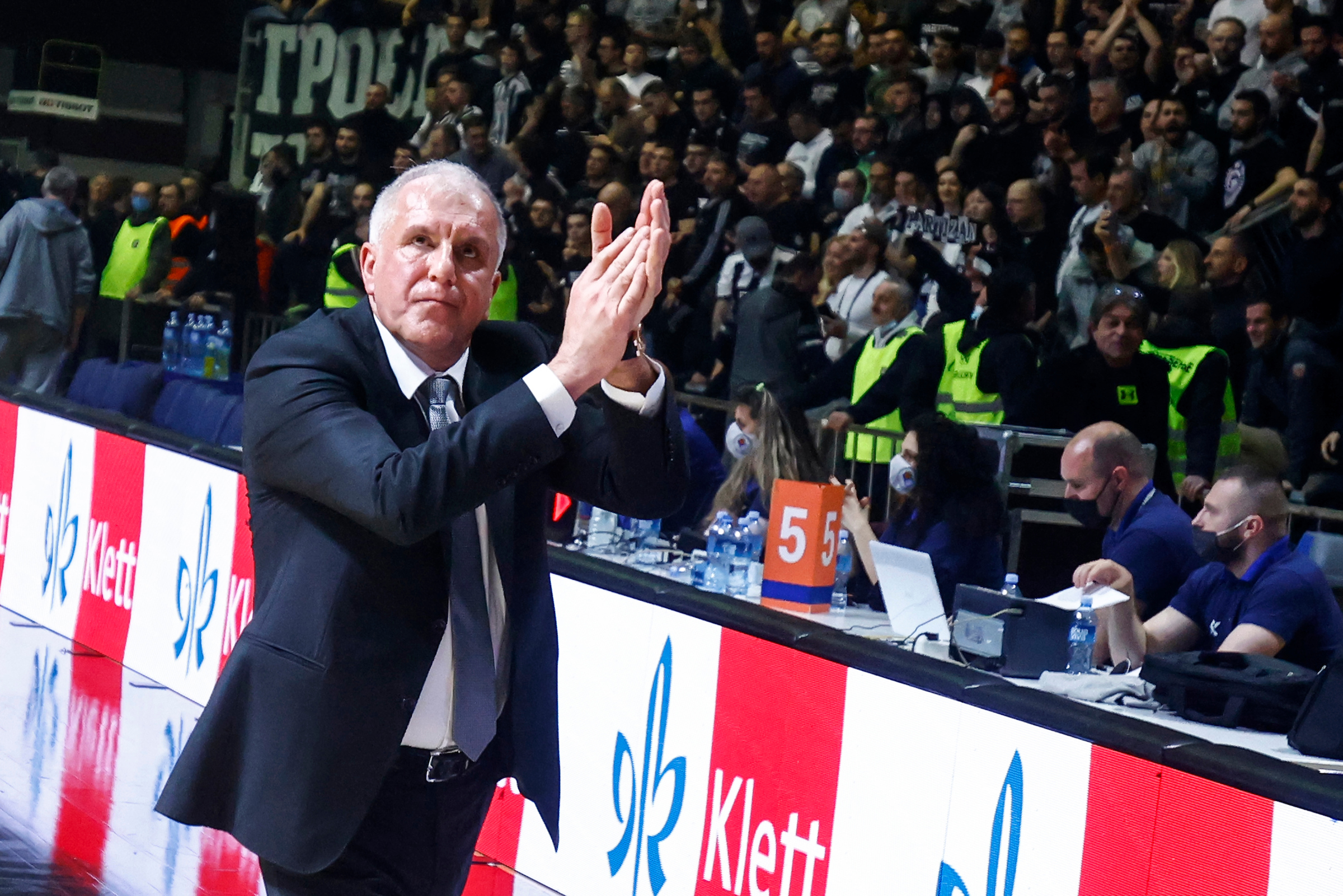 Partizan v Crvena Zvezda-Aba League Season 2021-2022