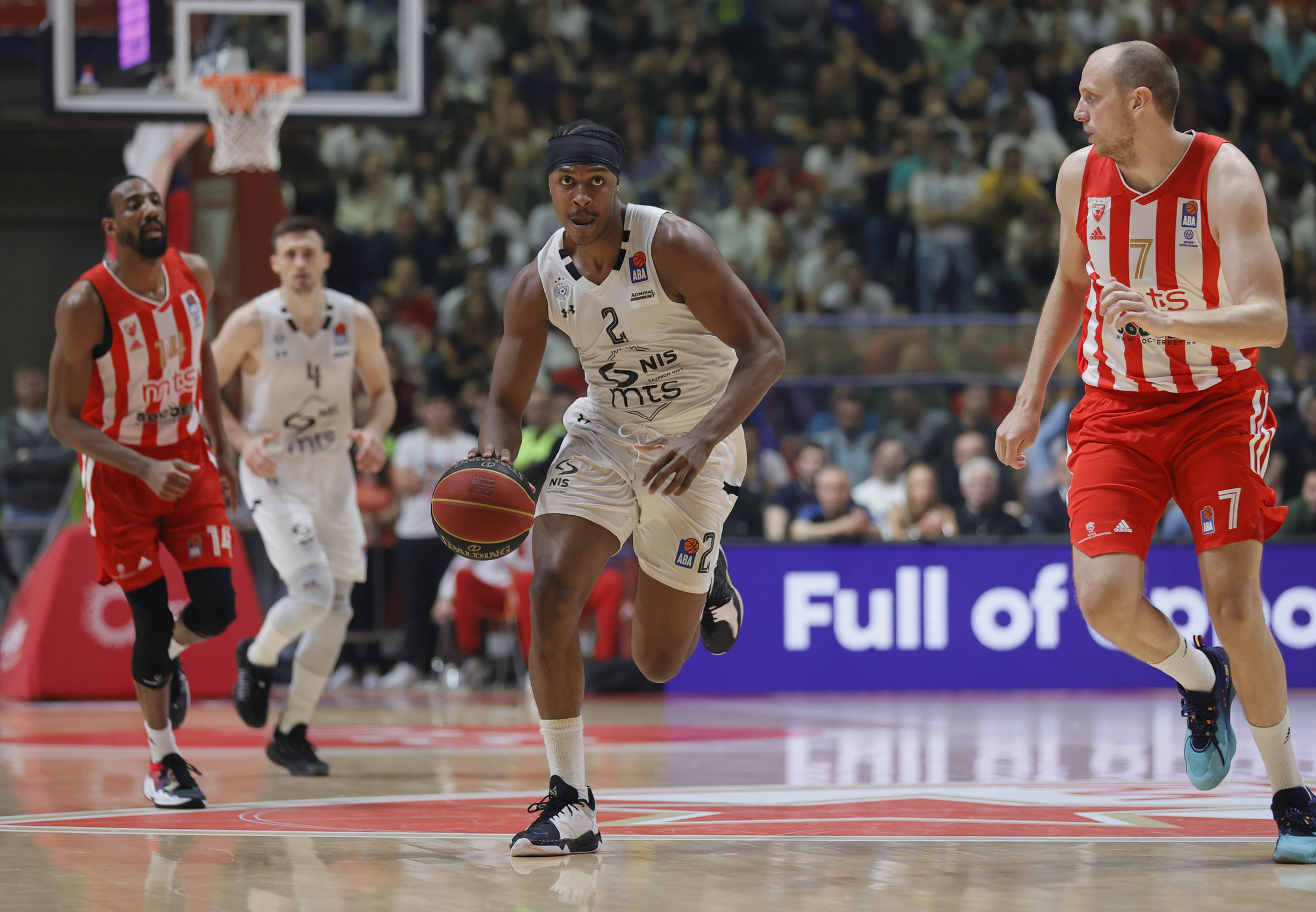 Košarka, Crvena Zvezda, Partizan, Aba liga, finale Foto: Pedja Milosavljevic/STARSPORT