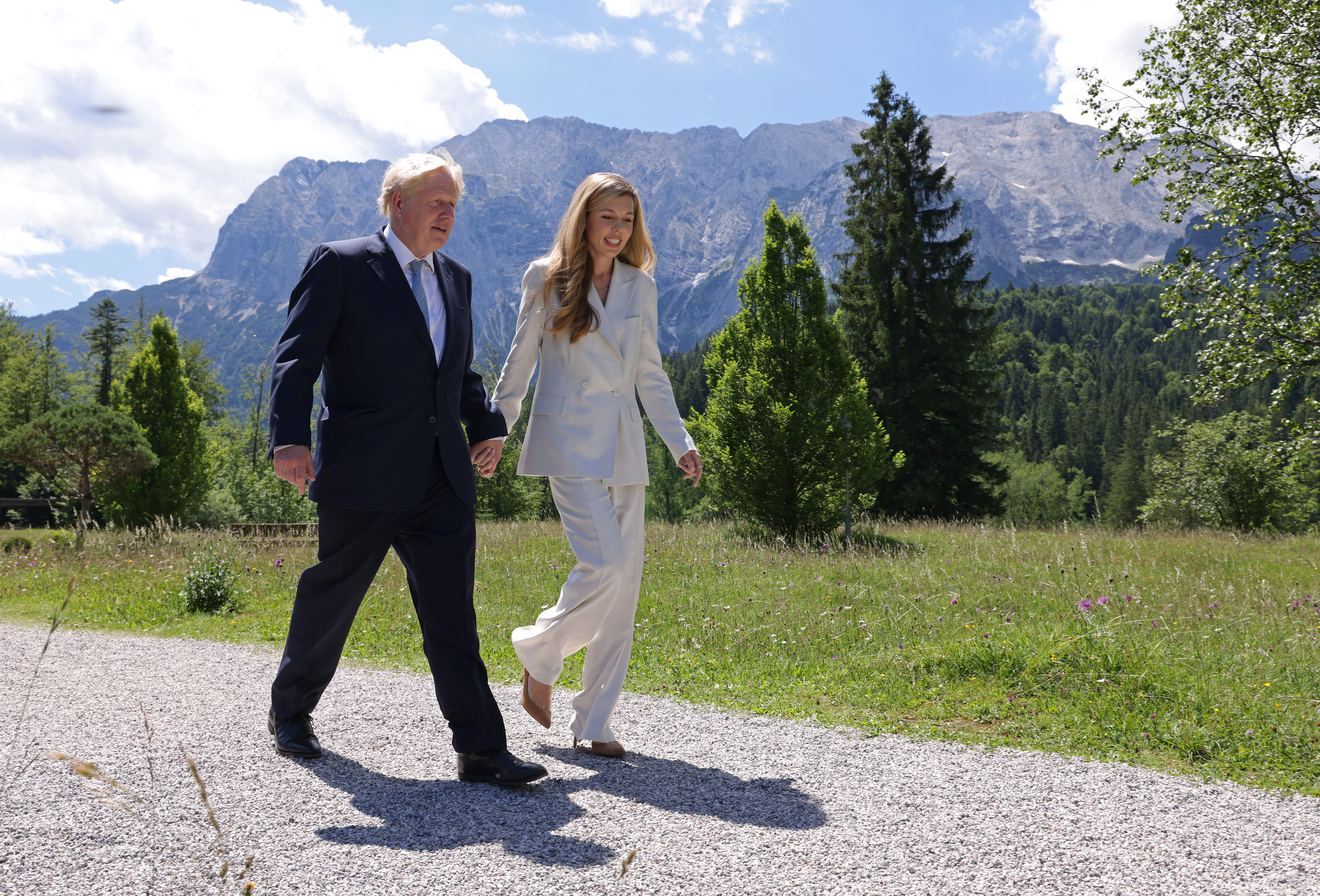 G7 Leaders Convene For Summit At Schloss Elmau