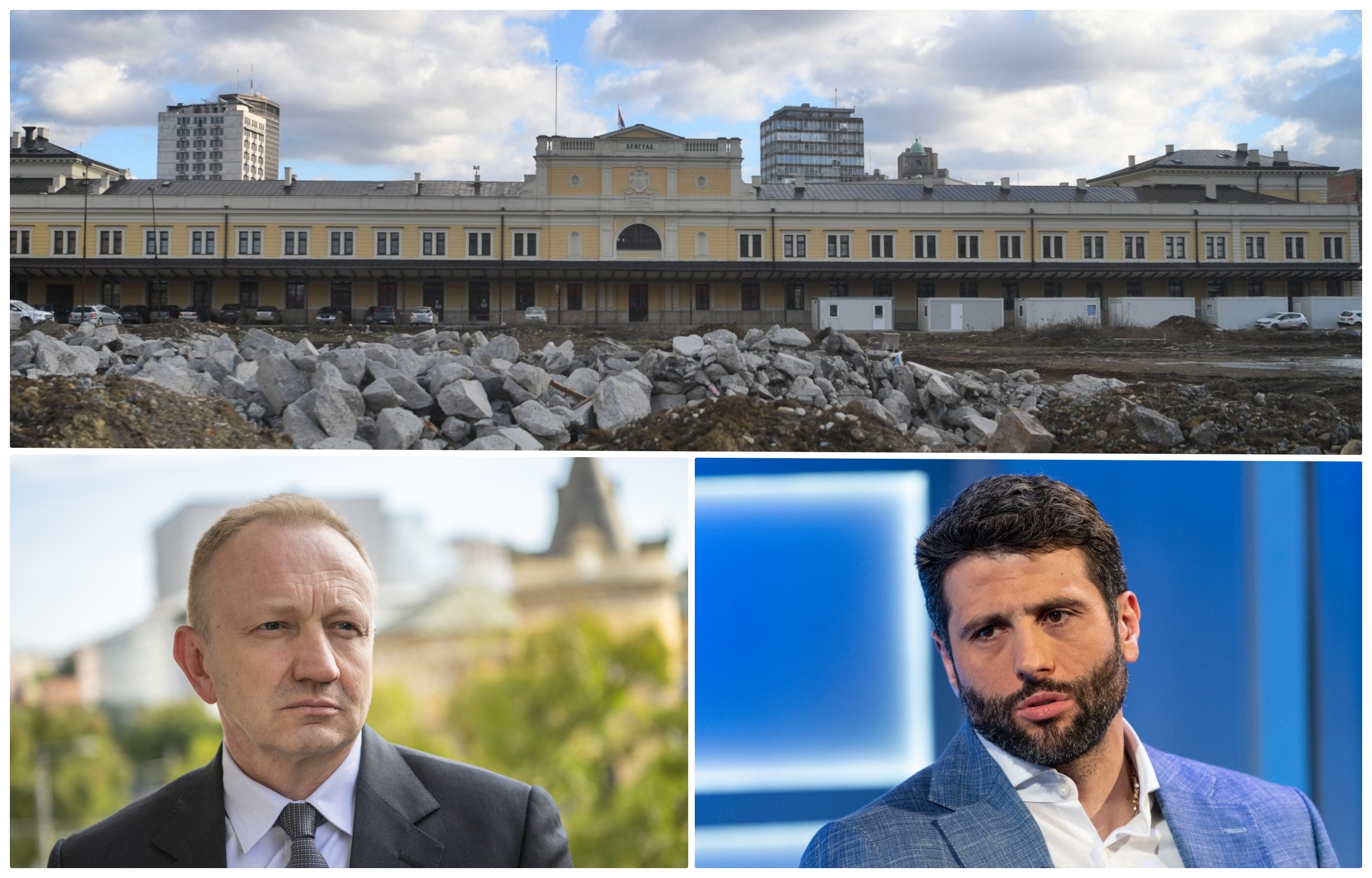 collage đilas zeleznička stanica šapić